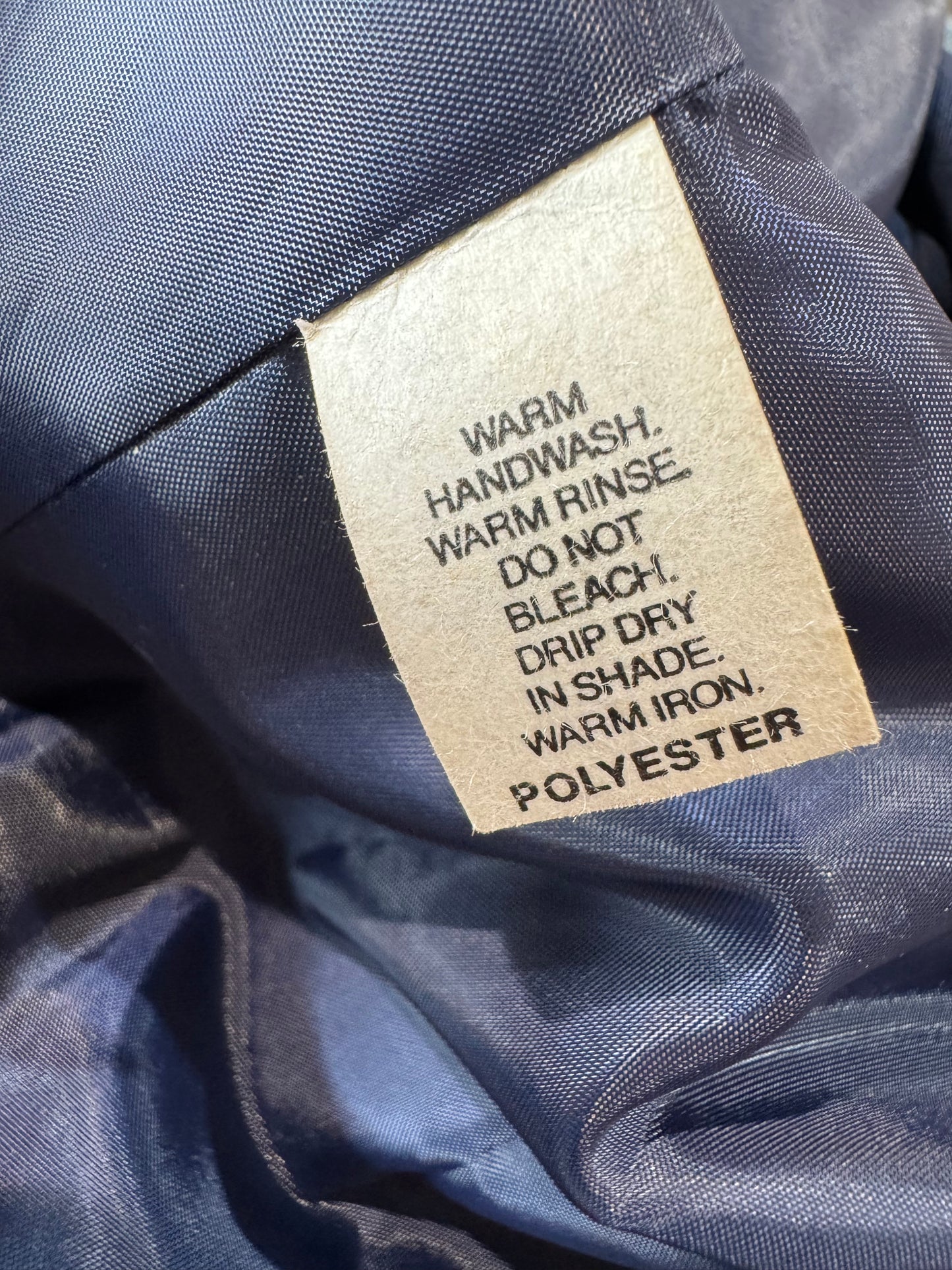 Vintage Sunrise navy blue blazer - size S