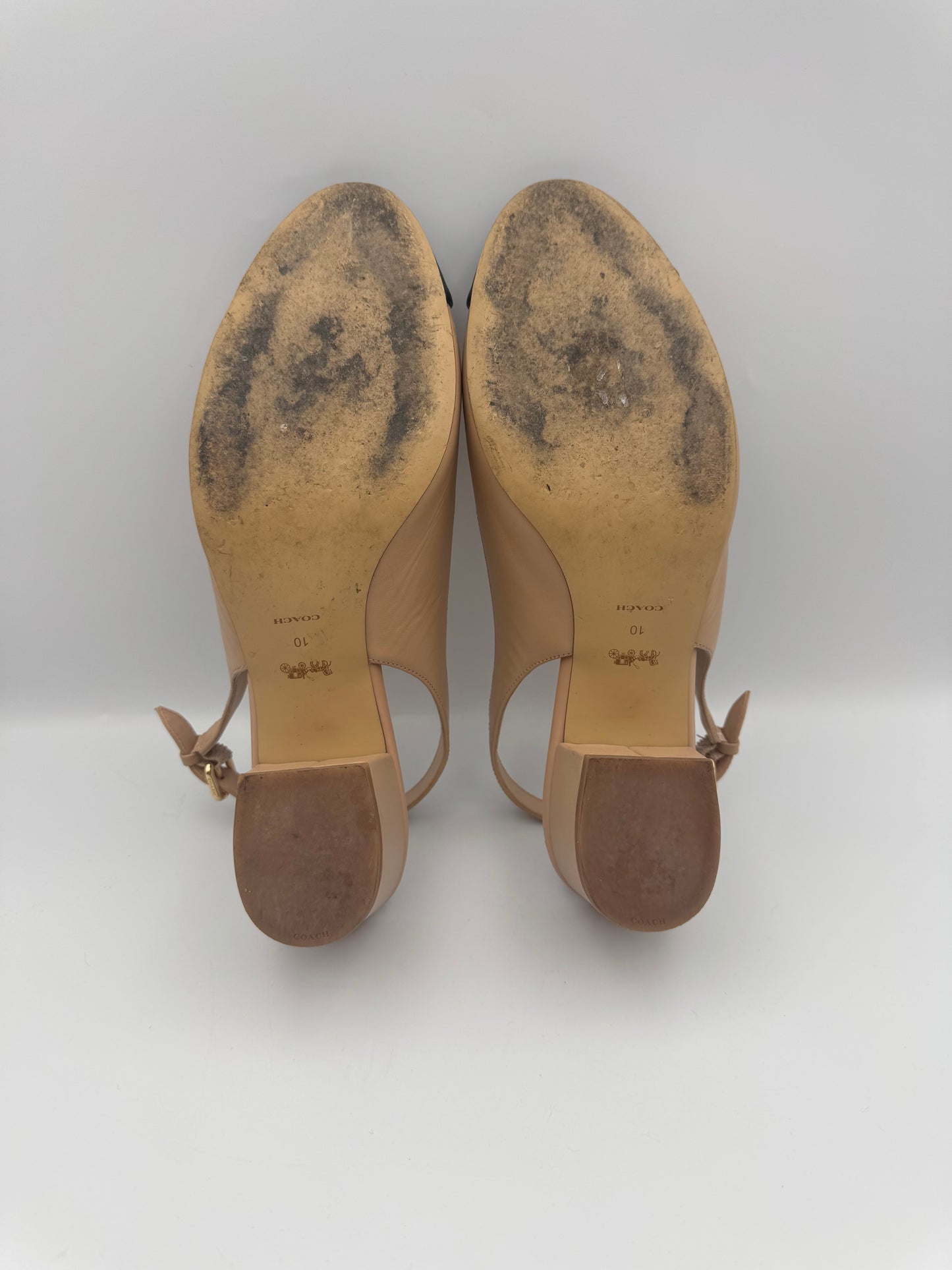 COACH Erica Slingbacks Size 10
