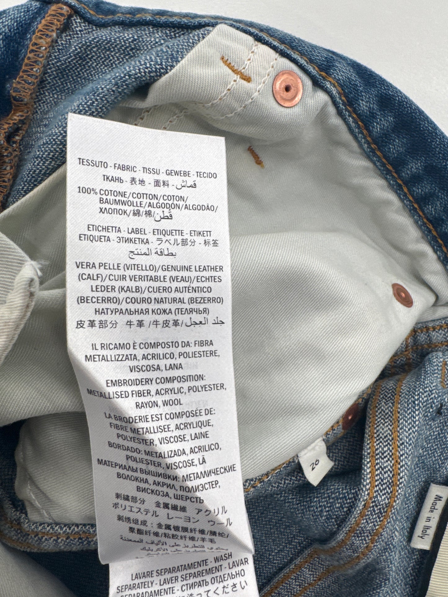 Gucci Denim Shorts - size 26