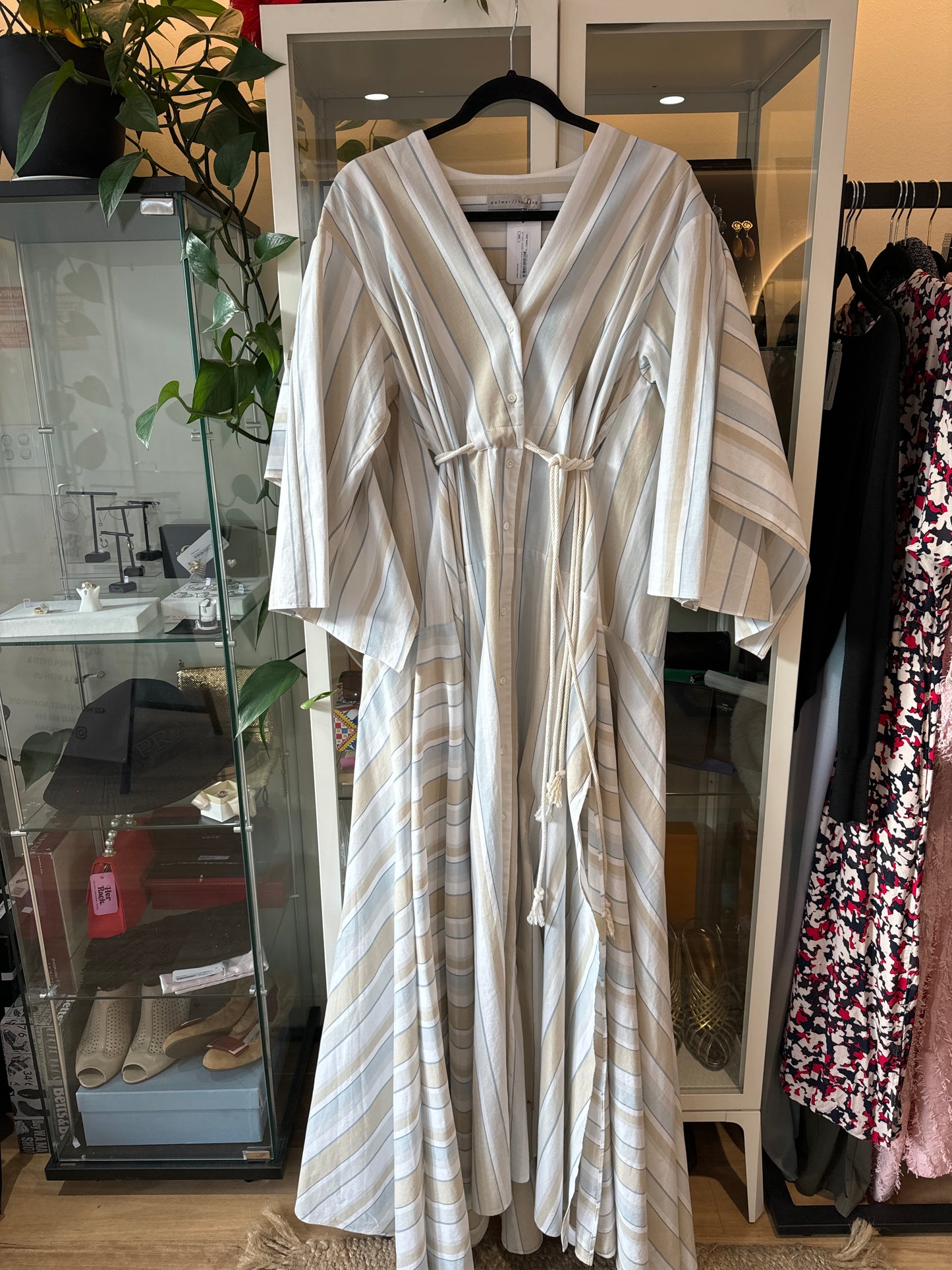 PALMER/HARDING Kaftan Maxi dress Sz S M