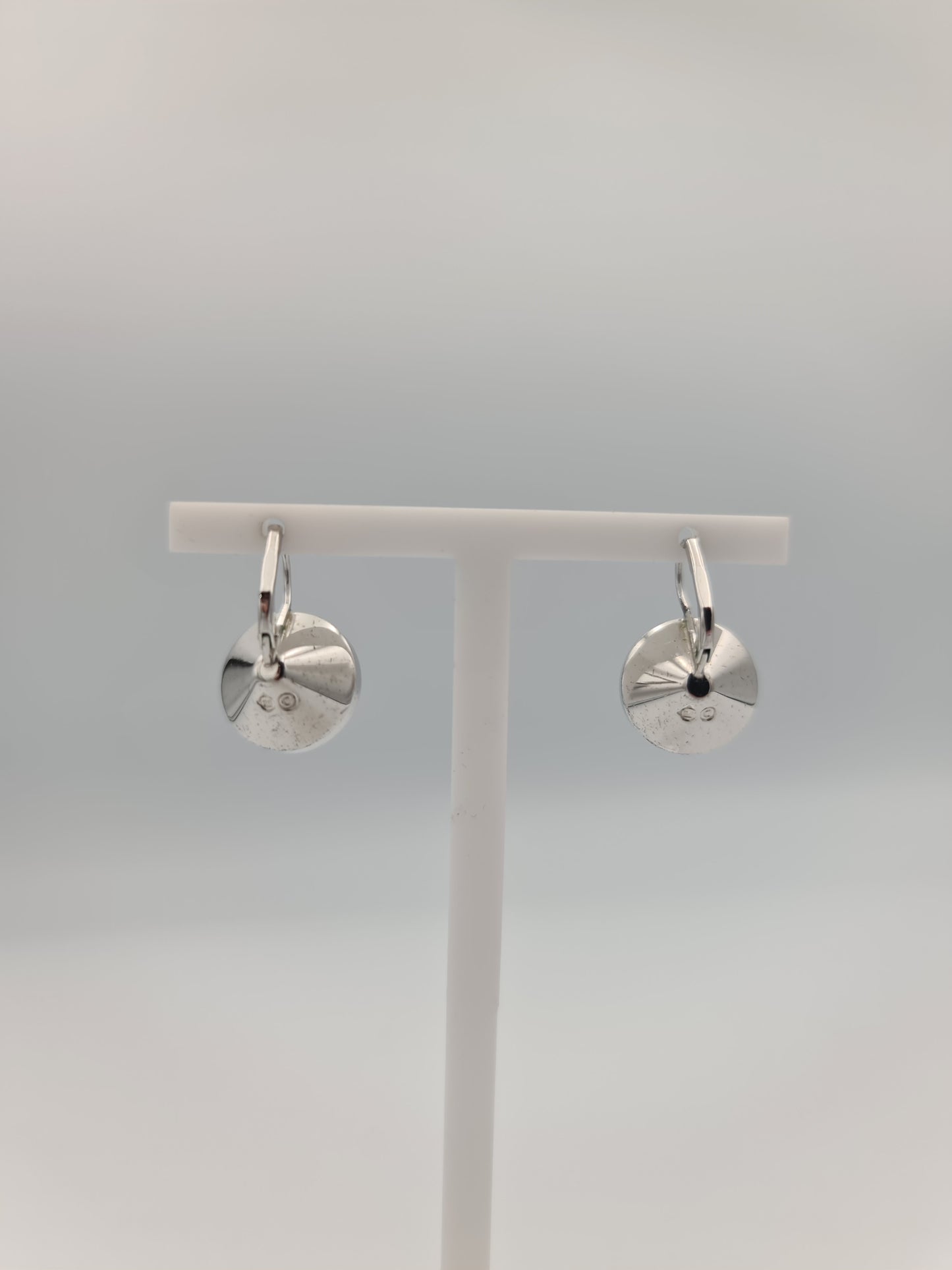 Swarovski pink Bella drop earrings