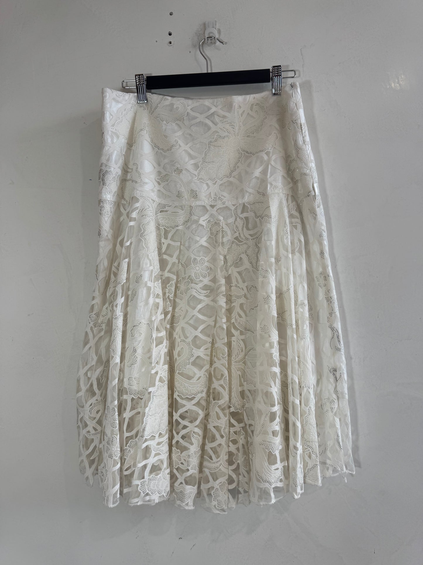 Vintage CKM white Skirt - size XL