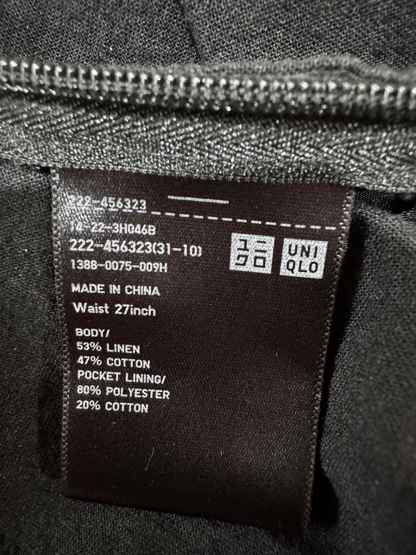 Uniqlo x Ines Black Midi Skirt - size S