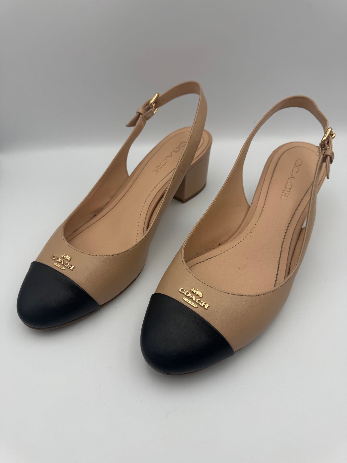 COACH Erica Slingbacks Size 10
