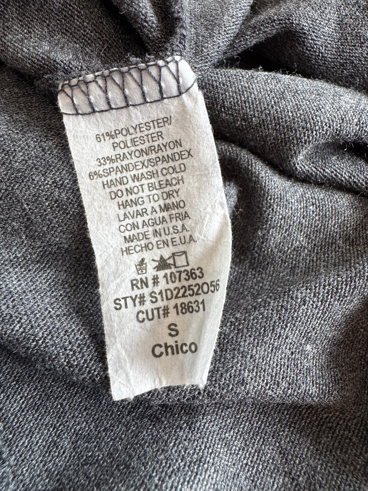 Solemio grey maxi dress - size s