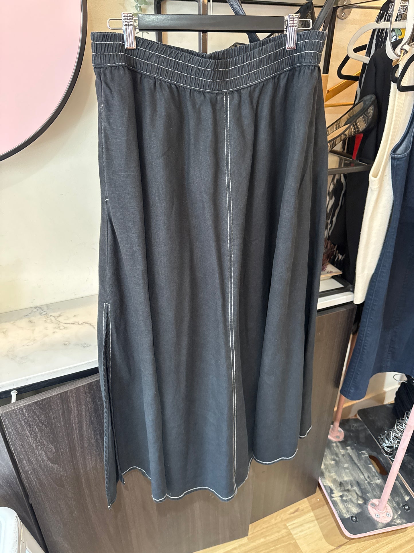 Jag linen skirt Sz L