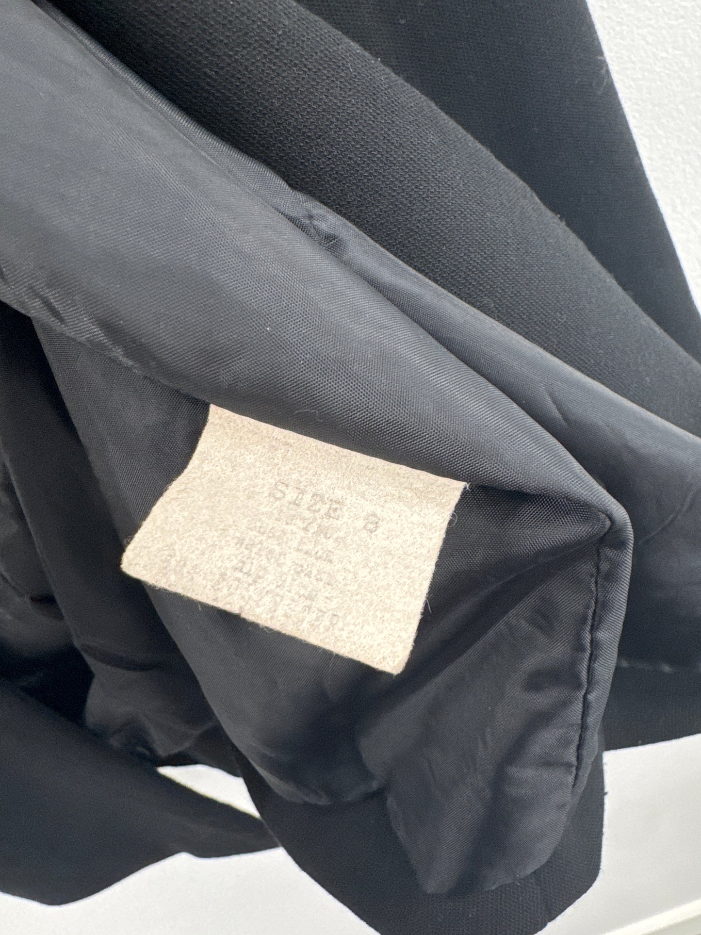 Vintage OJAY Black Jacket - size 8