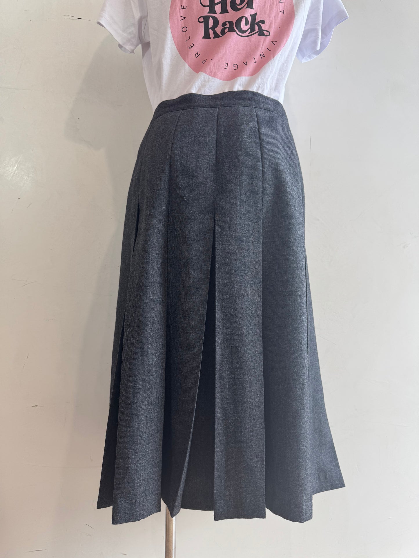 Vintage Aywon grey skirt - size L