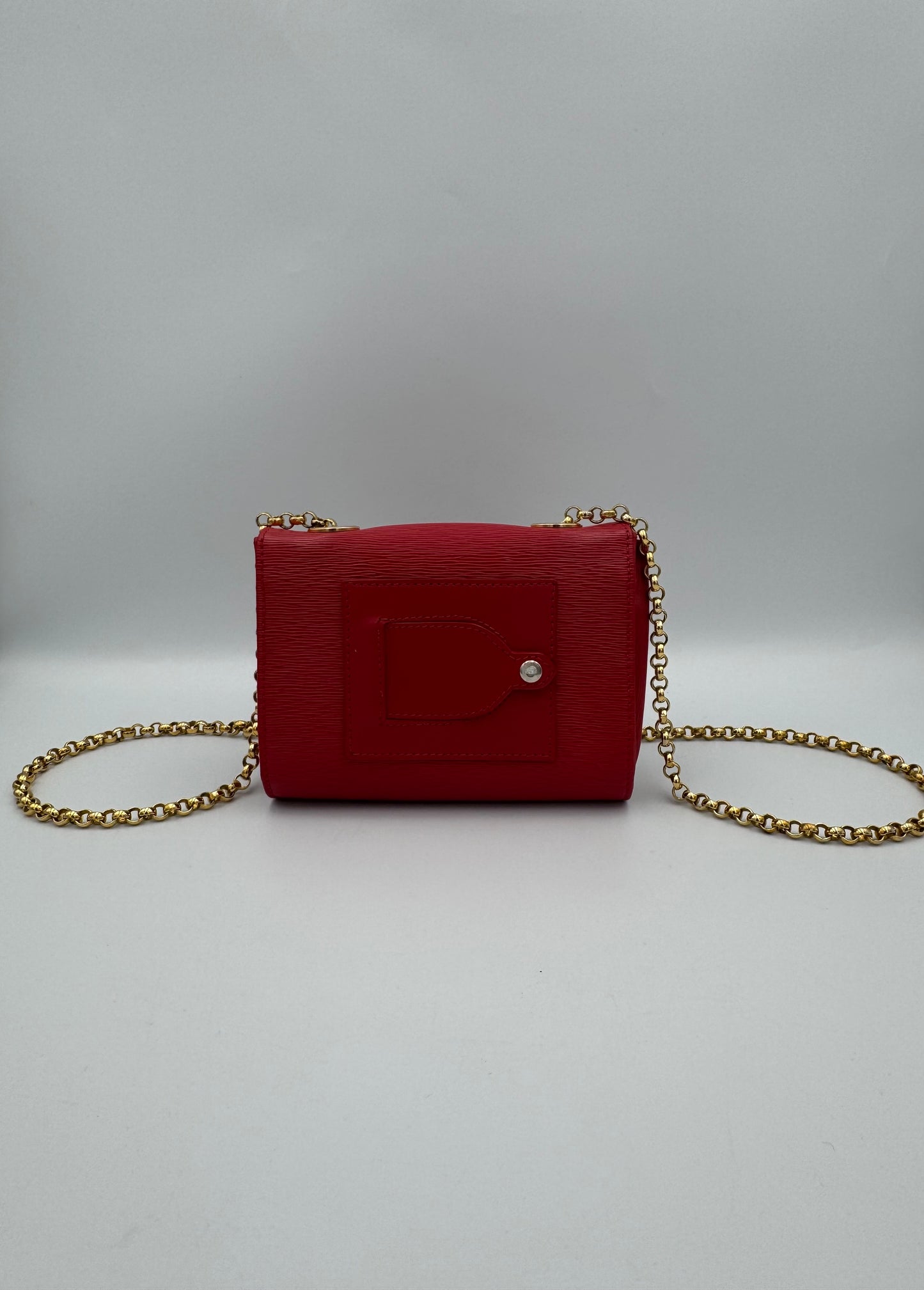 Chloe Chain Calf Skin Leather Mini Bag