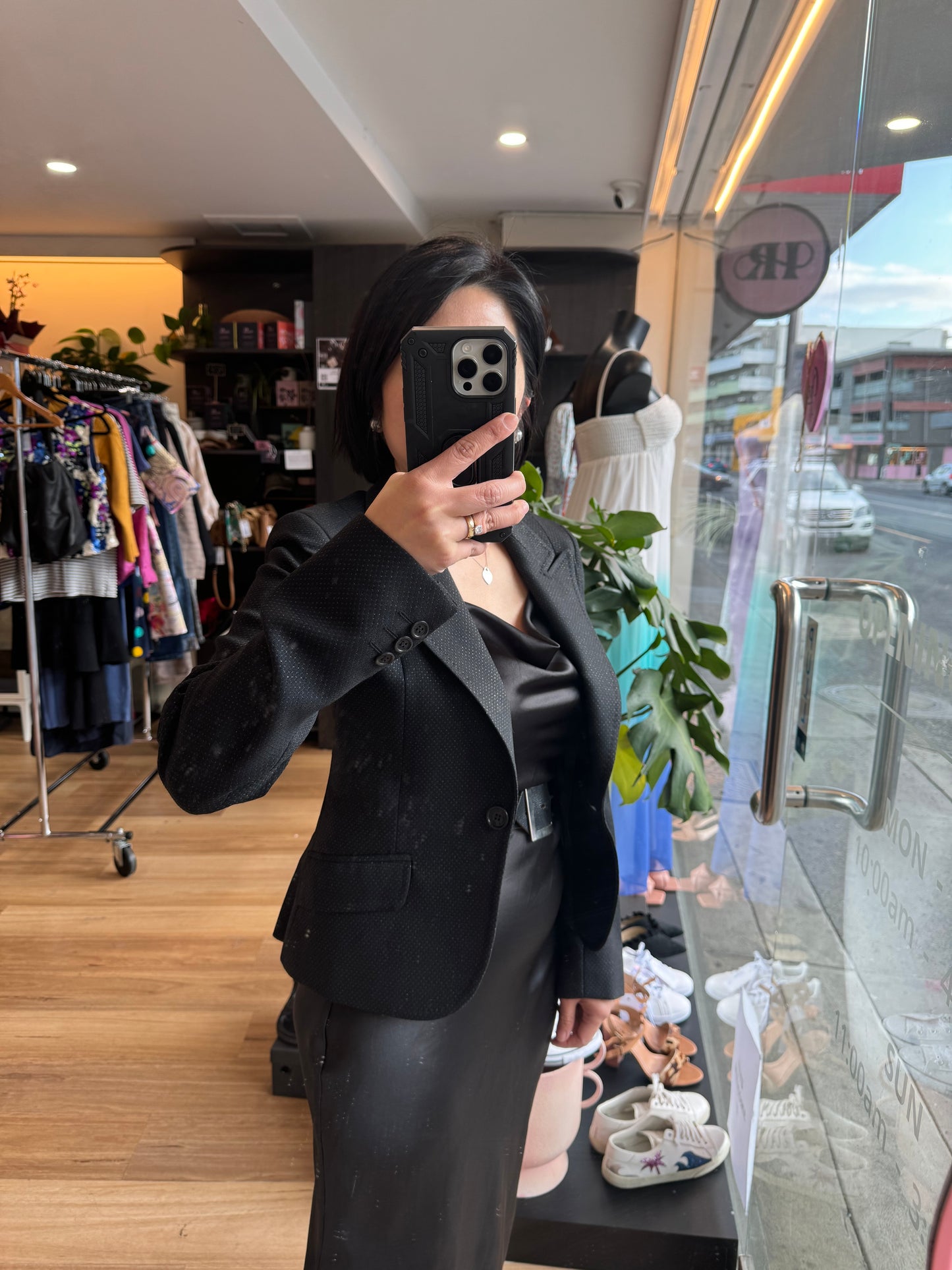 Christopher Chronis Vintage 100% Wool Jacket Size 2