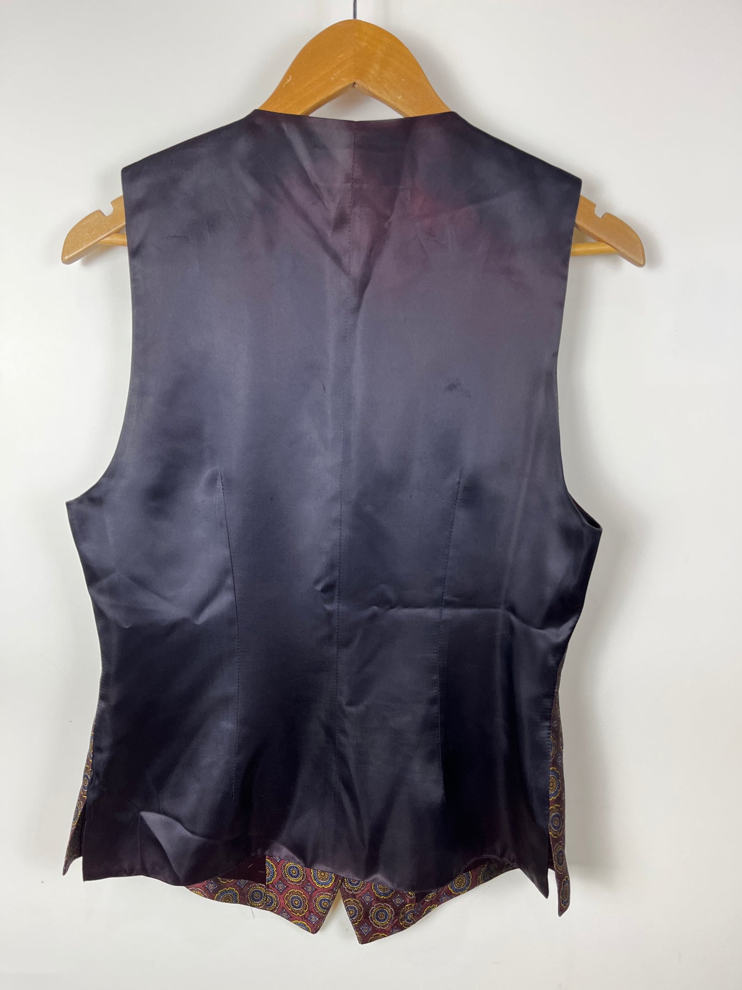 Vintage PERRI CUTTEN Brocade Vest Size 12