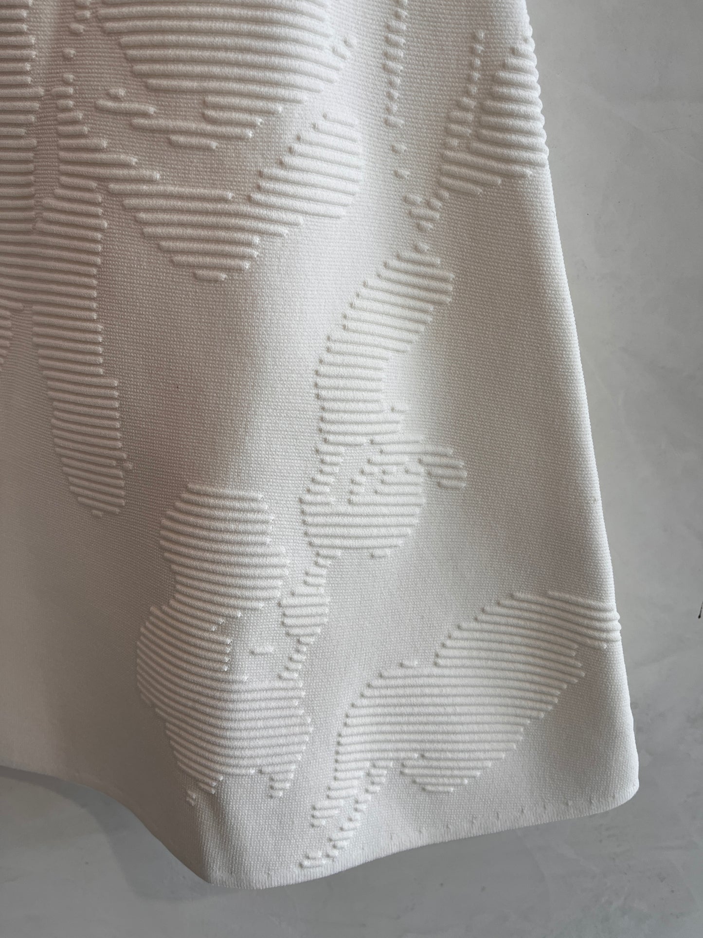 AJE White Knit Mini Dress Size XS