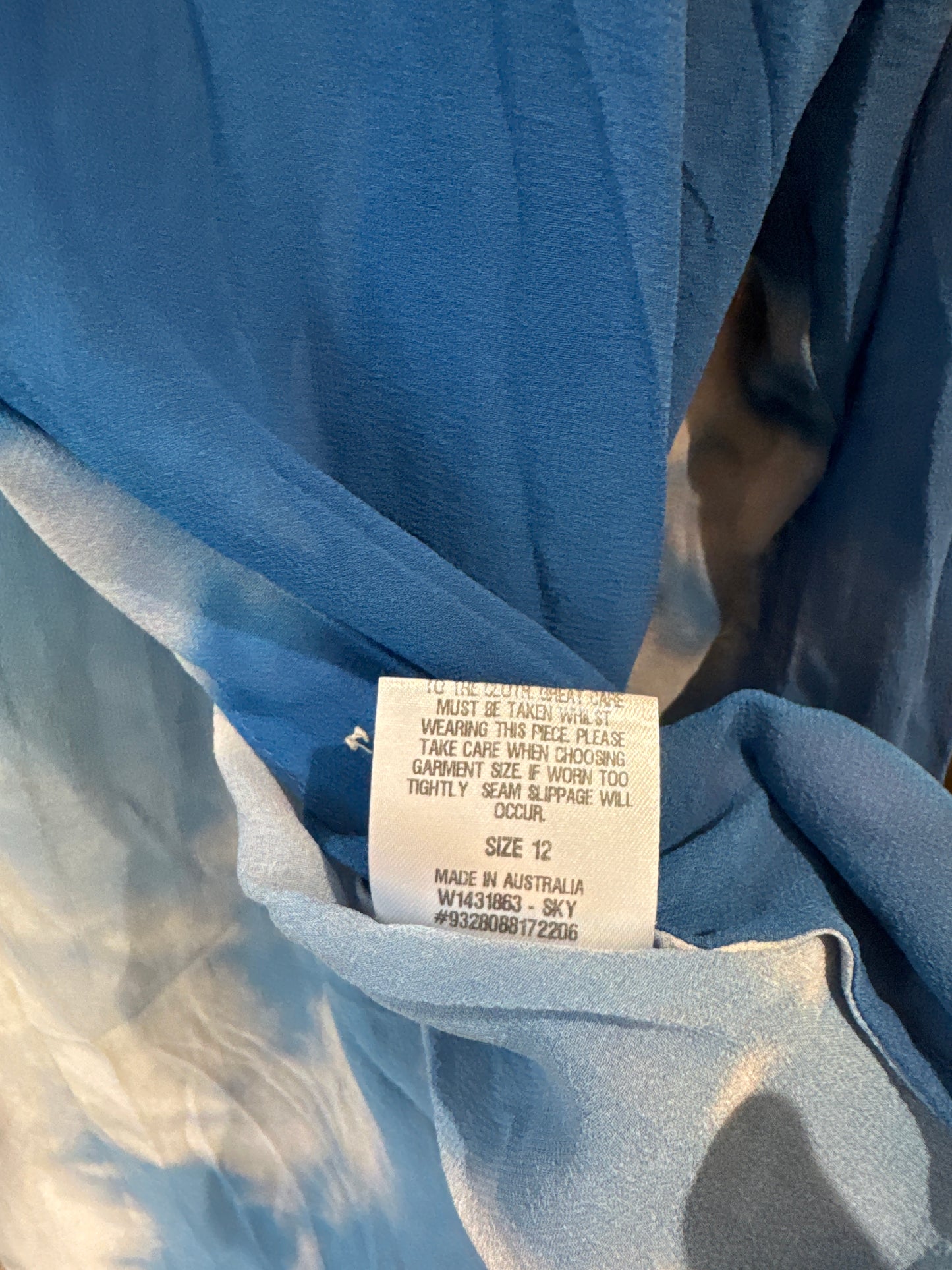 SCANLAN Silk Shirt Sz 12