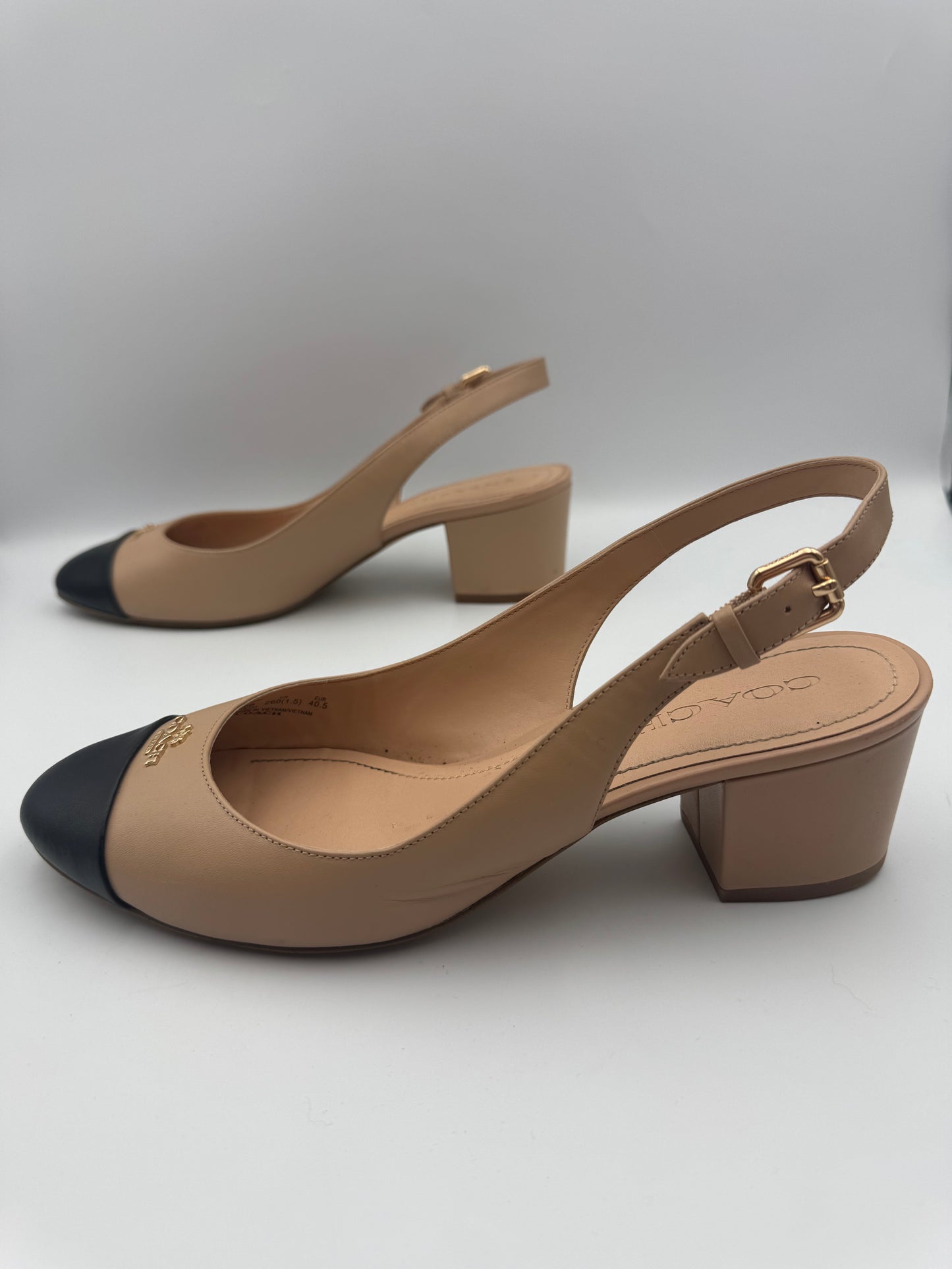 COACH Erica Slingbacks Size 10