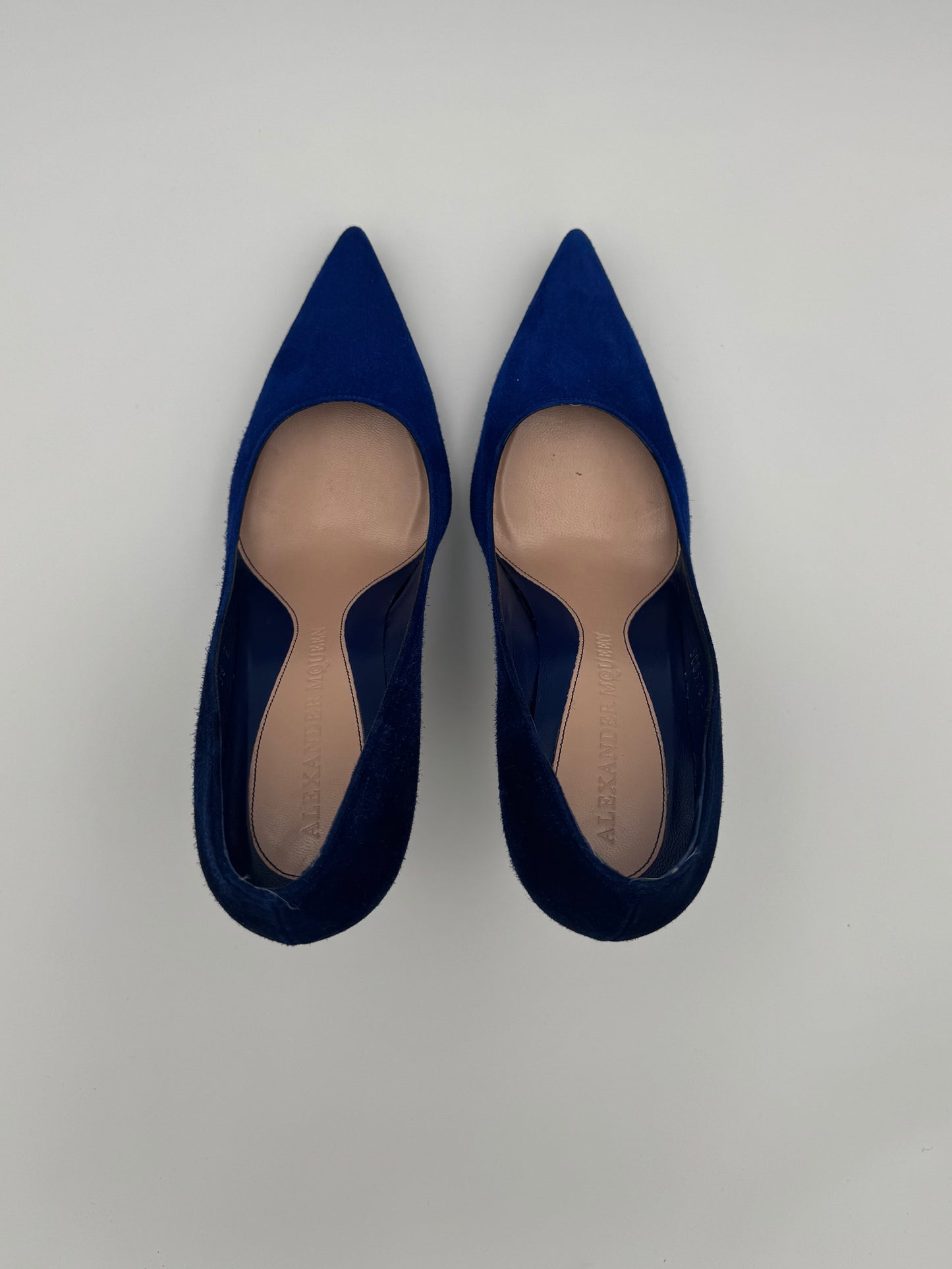 Alexander McQueen Blue Pumps Size 38