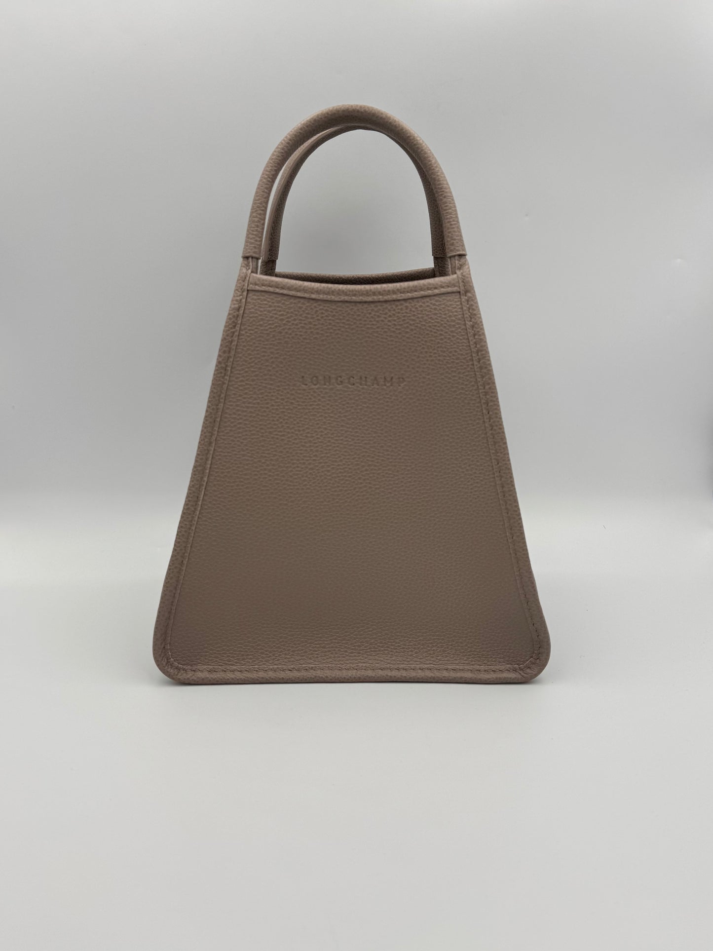 LONGCHAMP Le Foulonné S Handbag Turtledove - Leather