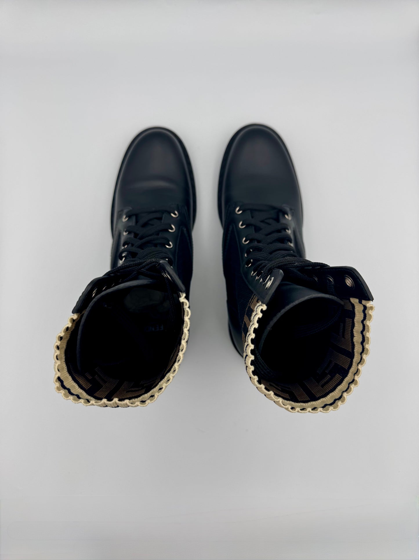 FENDI Rococo Boots Size 38