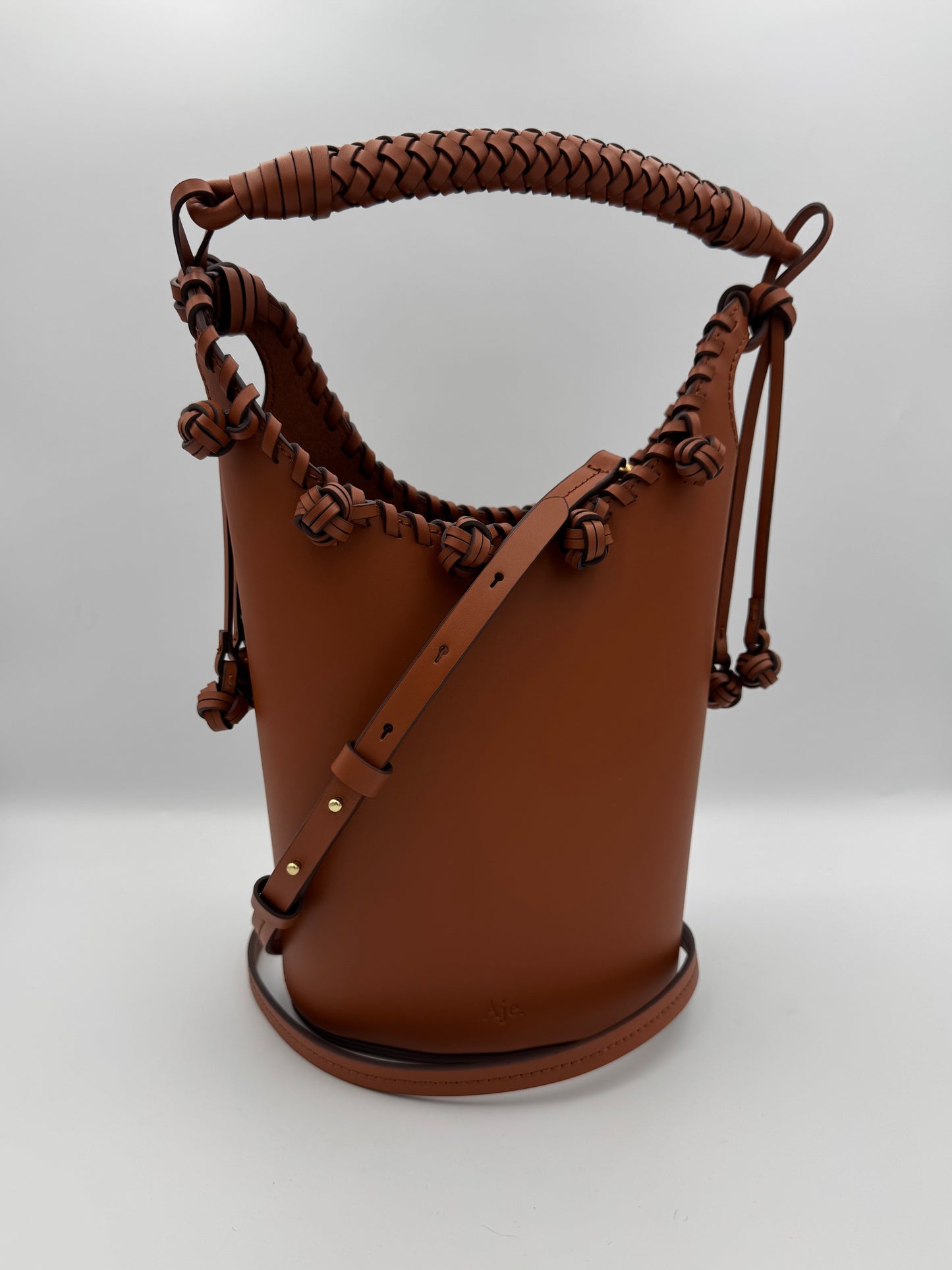 AJE Tesselate Bucket Bag
