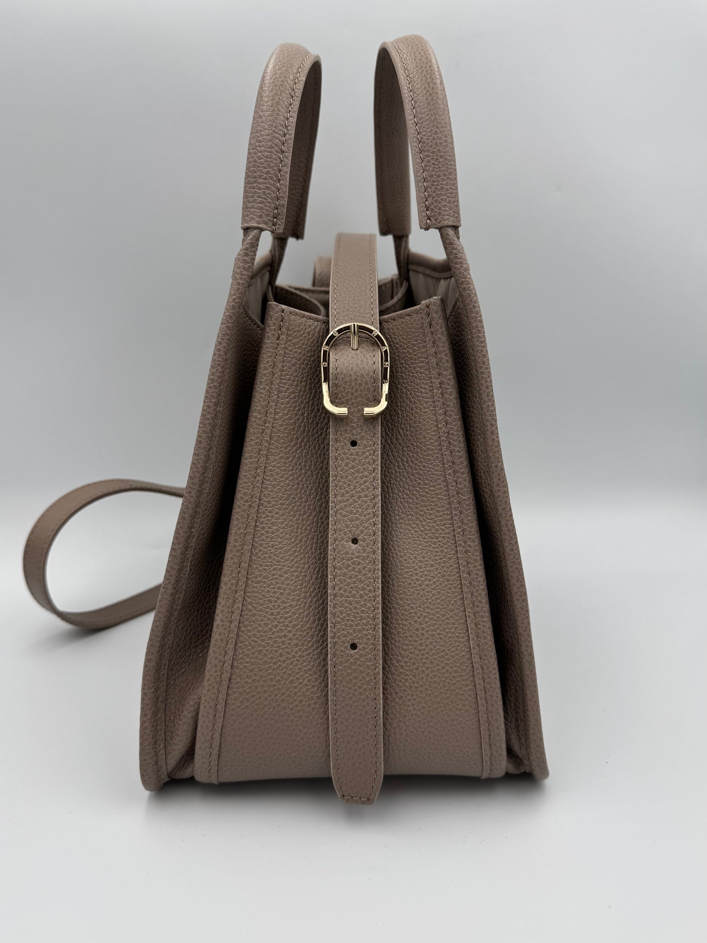 LONGCHAMP Le Foulonné S Handbag Turtledove - Leather