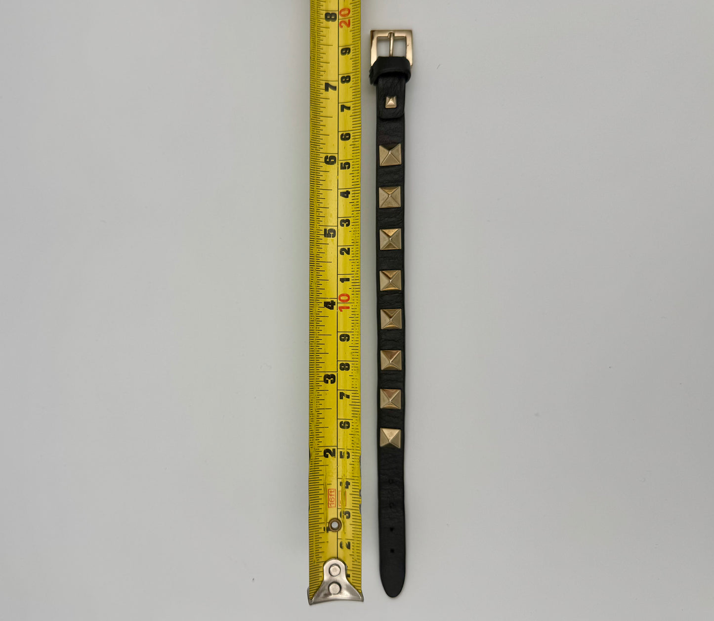 Valentino Black Studded Bracelet