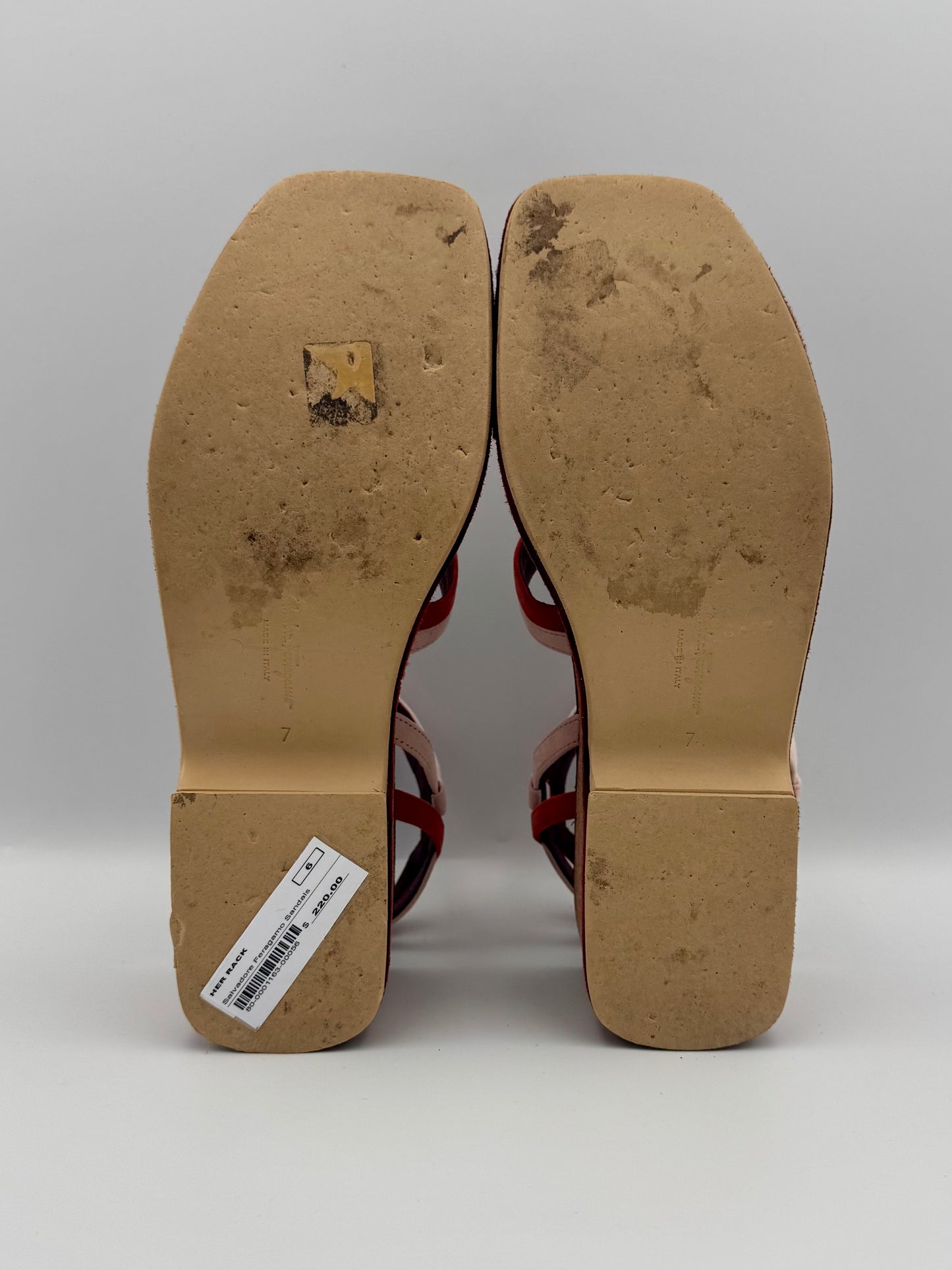 Salvatore Ferragamo Sandals Size 7