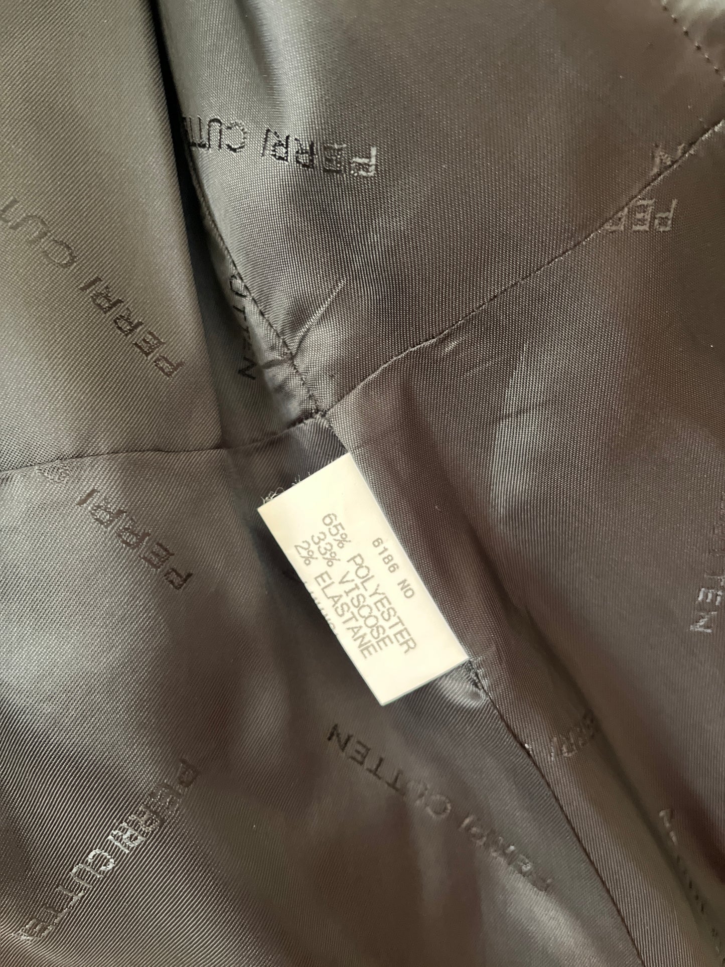 Vintage PERRI CUTTEN Grey Jacket Size 10