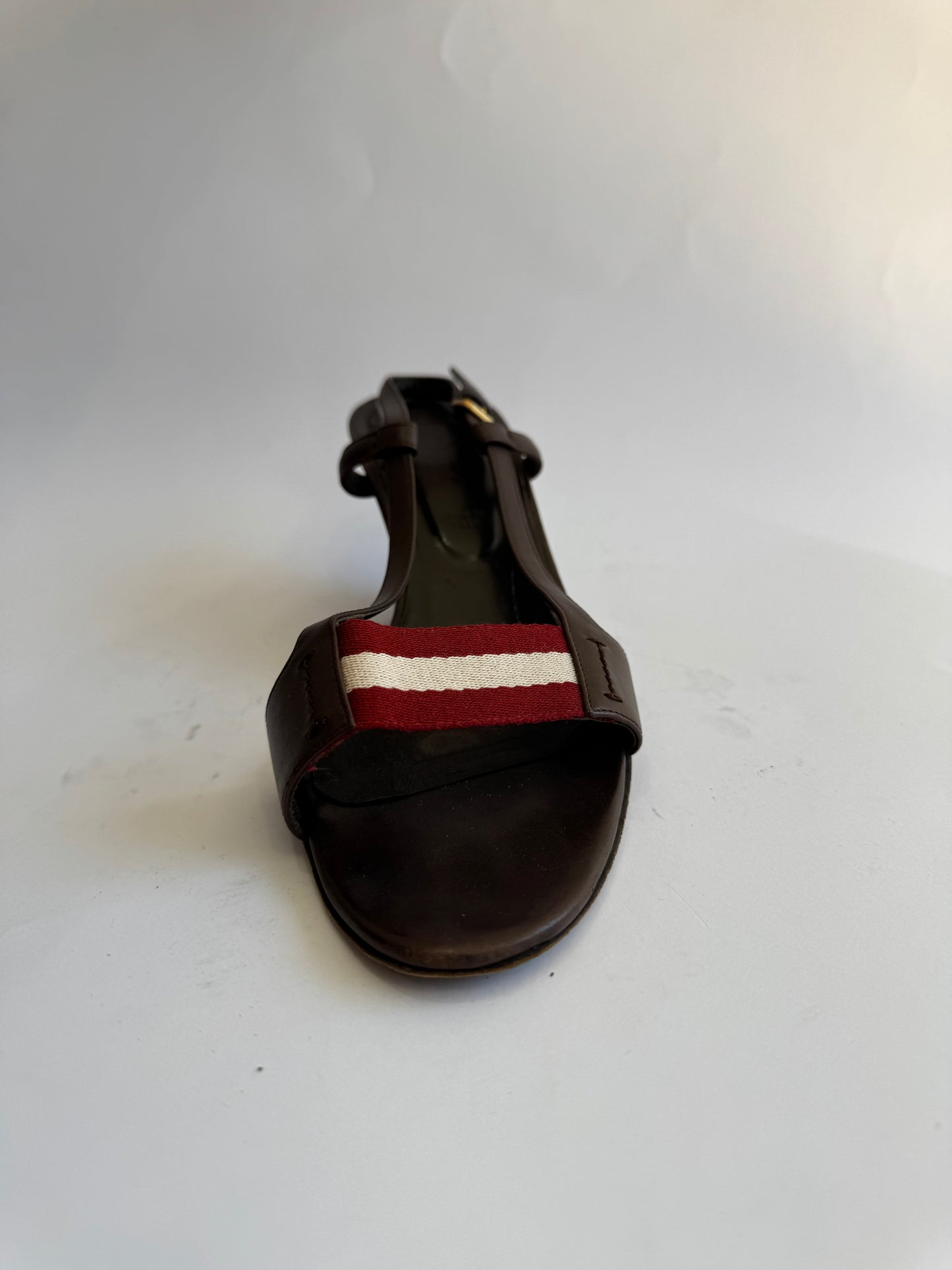 Bally Leather Brown Sandals