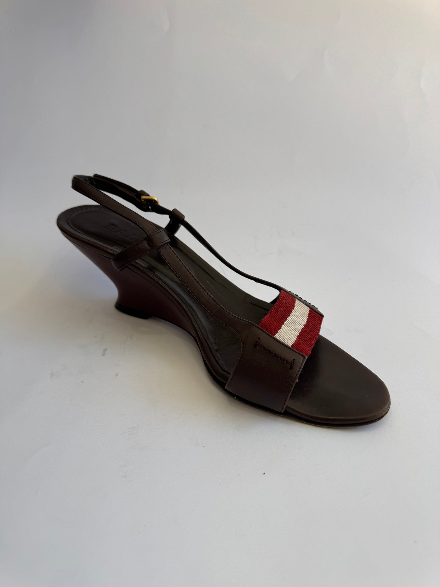 Bally Leather Brown Sandals