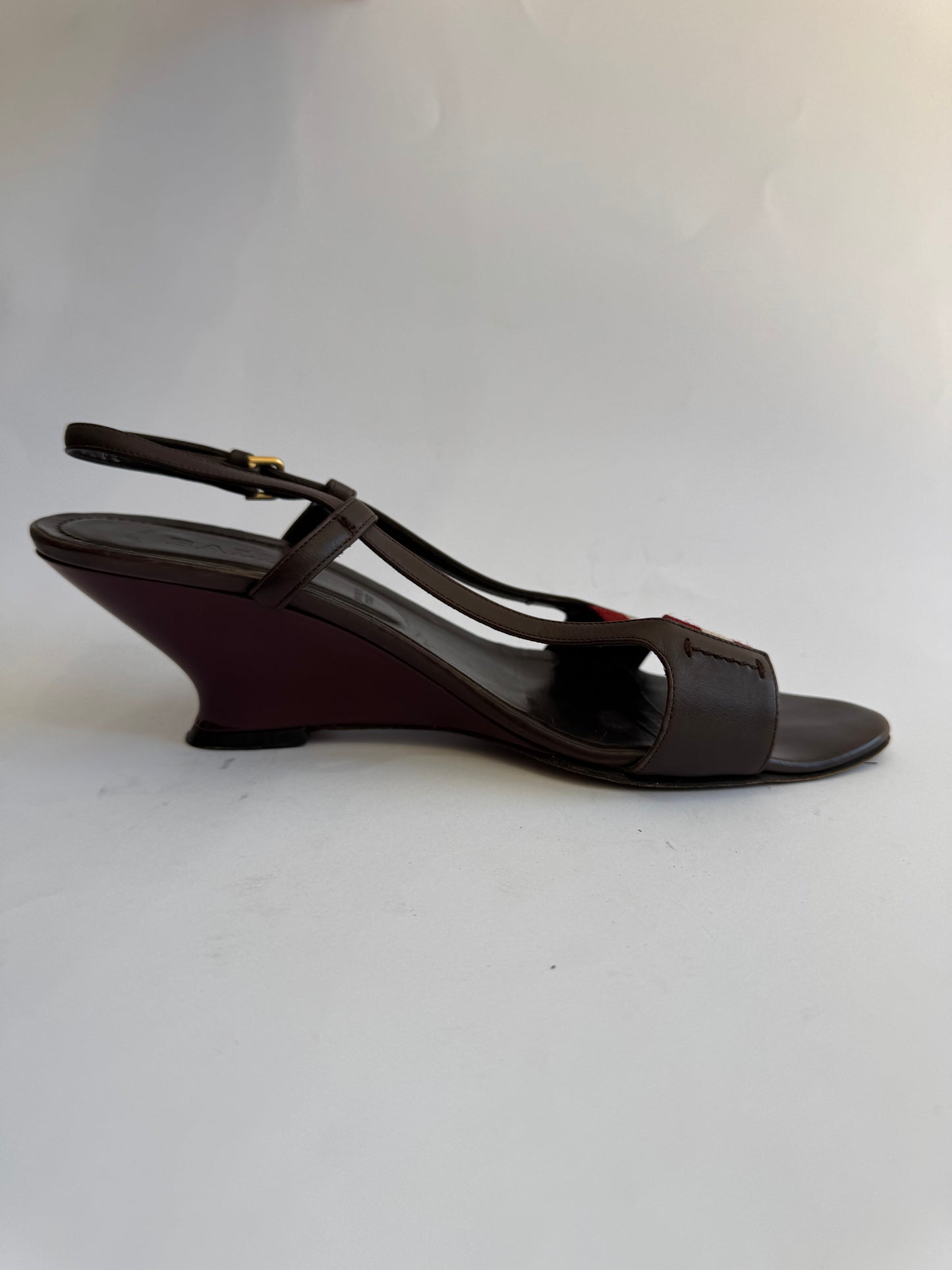 Bally Leather Brown Sandals