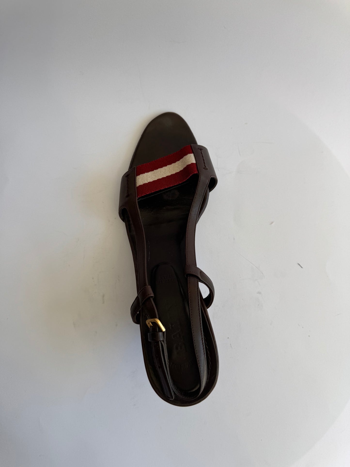 Bally Leather Brown Sandals