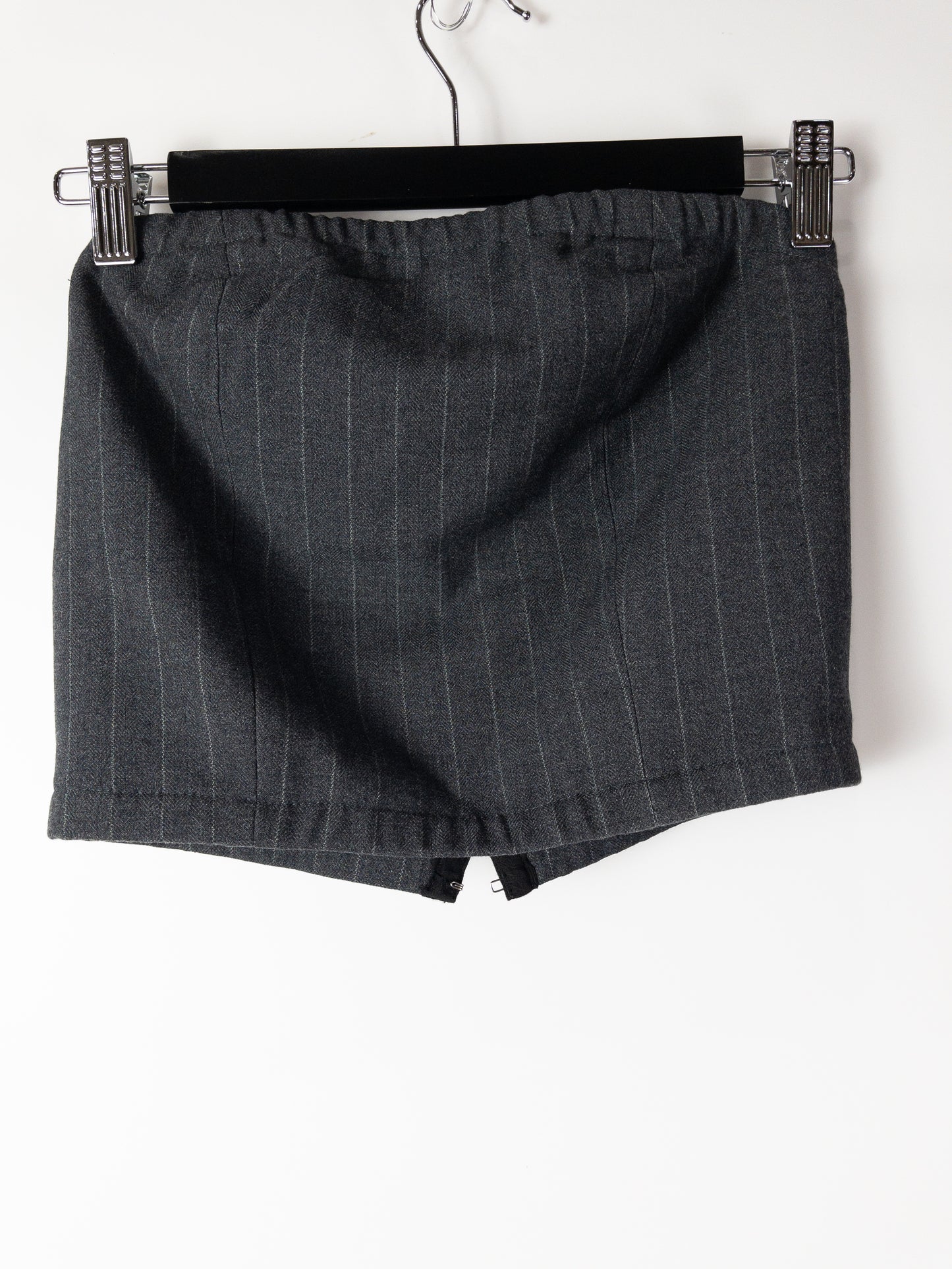 VENDERBYS Grey Bustier Top S