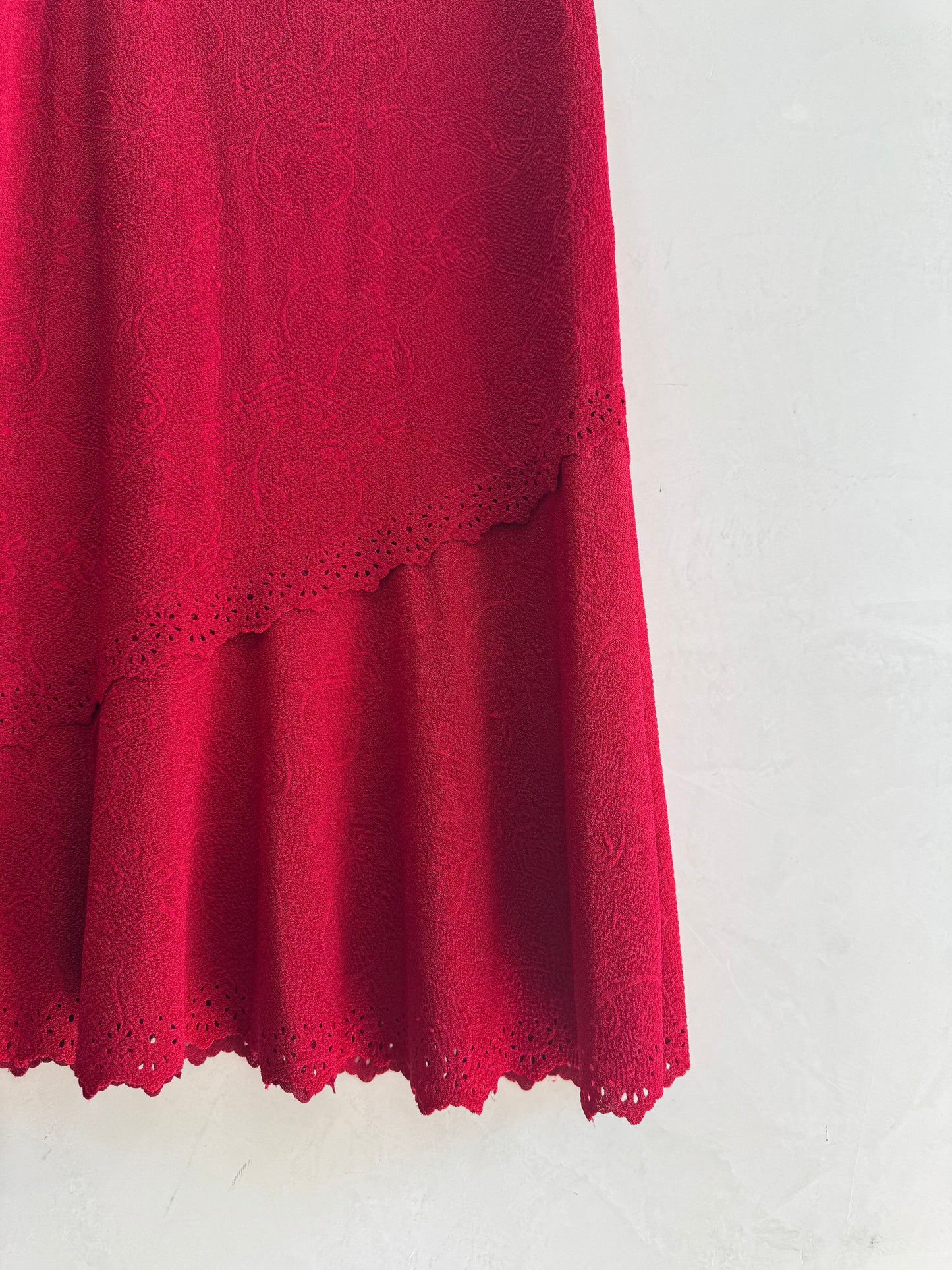 Vintage Carisma Red Skirt