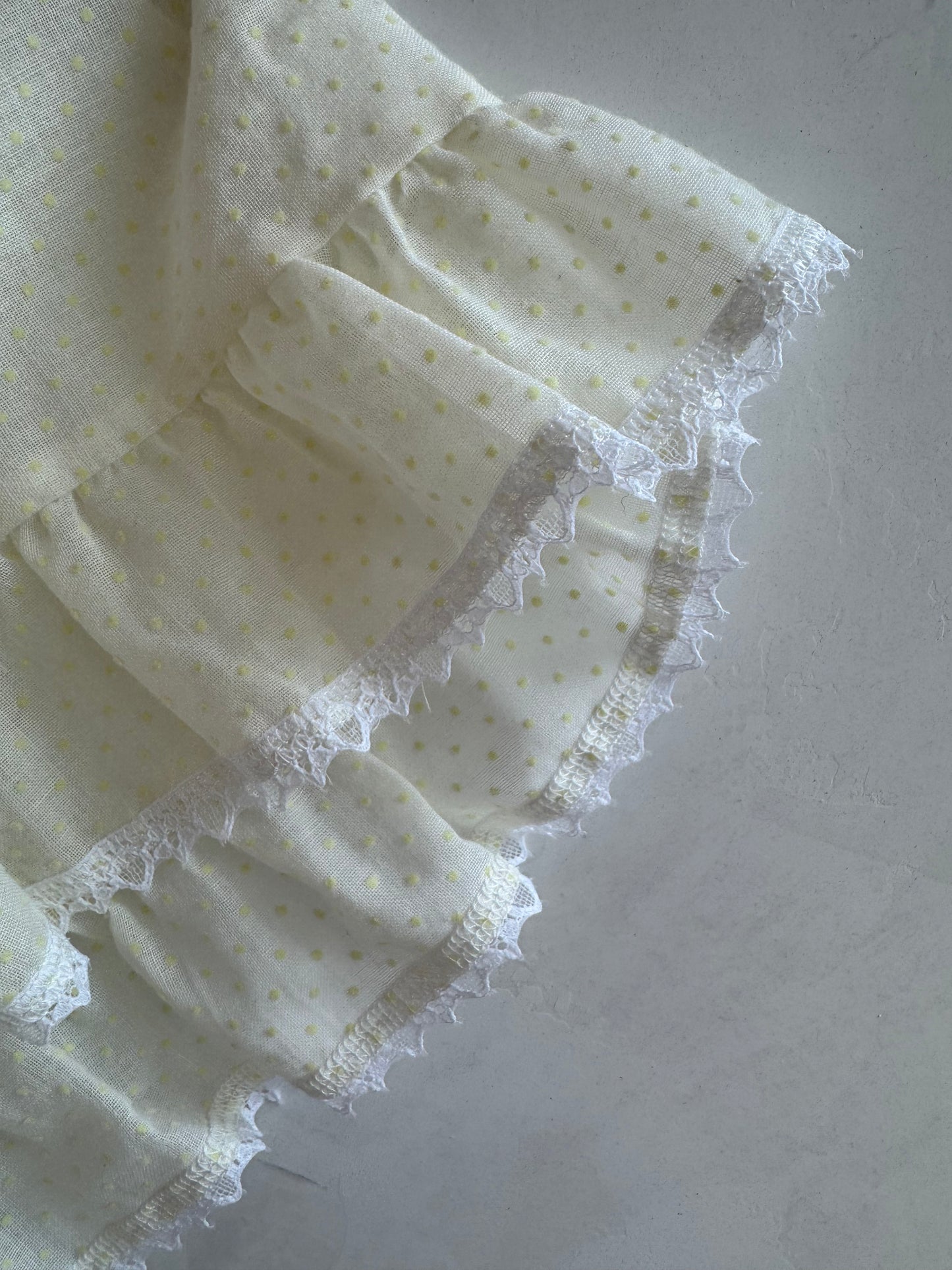 Vintage Diamond Cut Embroidered dress size M
