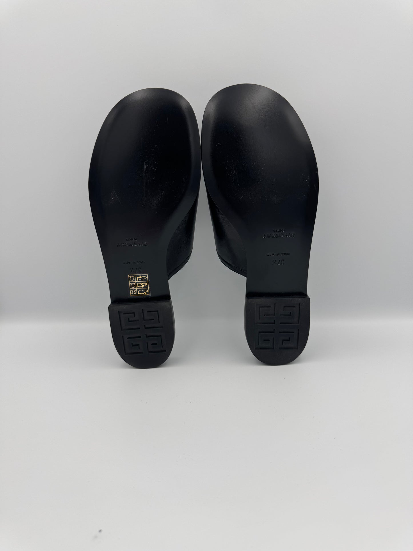 Givenchy Black 4G Sandals