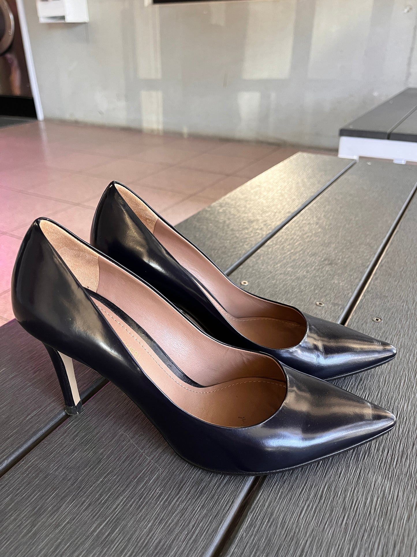 BIANCA BUCCHERI Midnight Blue Pumps Size 6.5