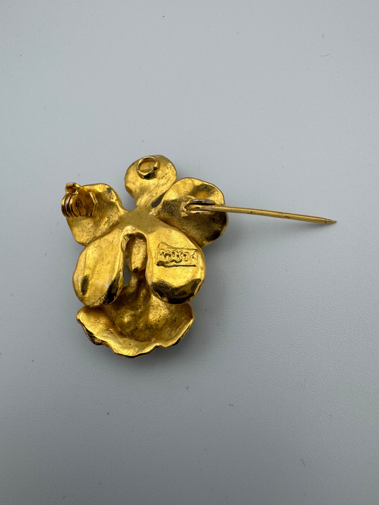 Orchid Brooch