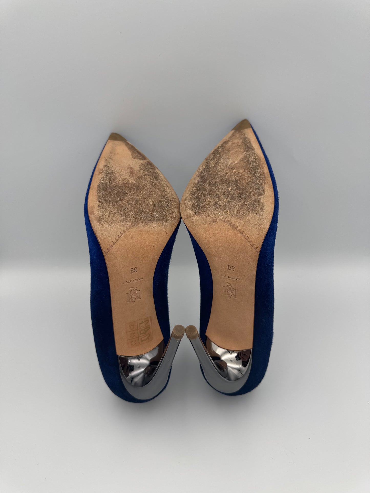 Alexander McQueen Blue Pumps Size 38