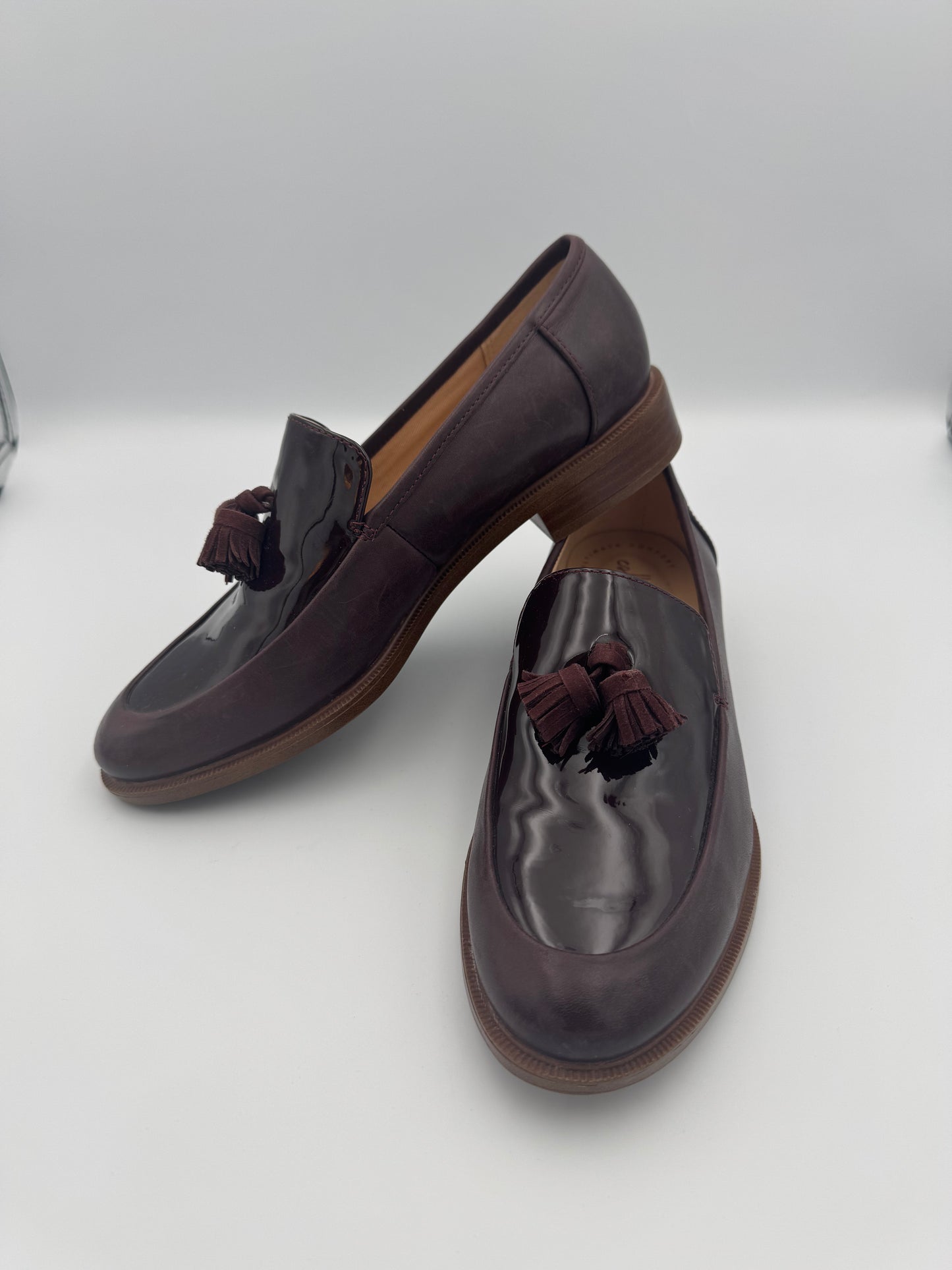 Clark’s Bordeaux Loafers - size 37