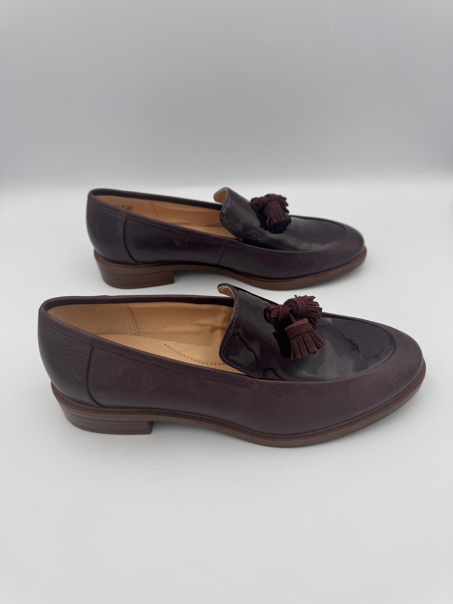 Clark’s Bordeaux Loafers - size 37