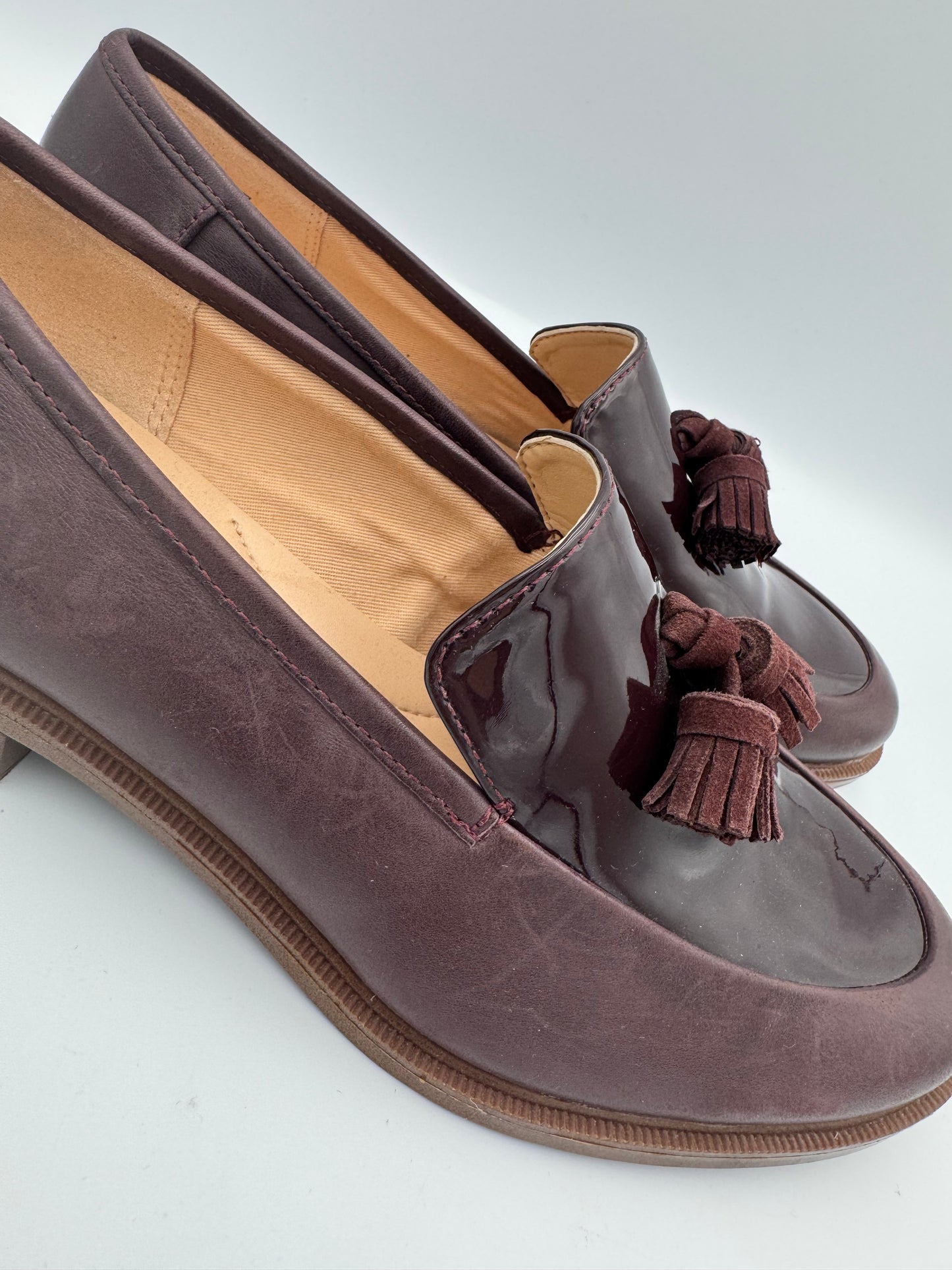 Clark’s Bordeaux Loafers - size 37