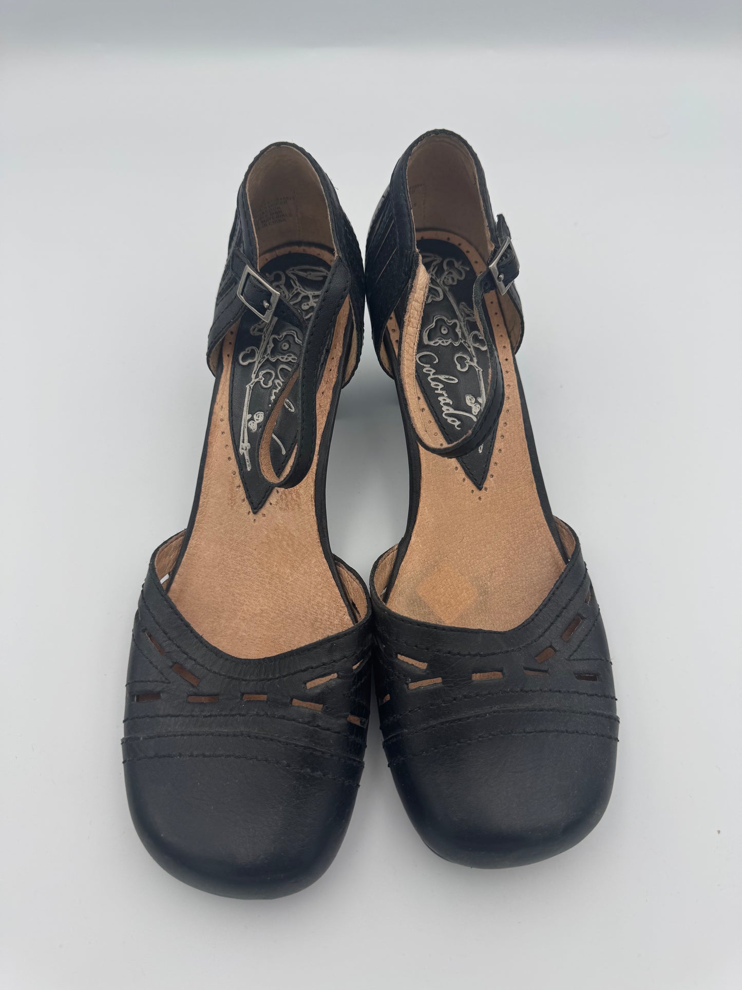 Vintage Colorado Strappy Heels - size 8