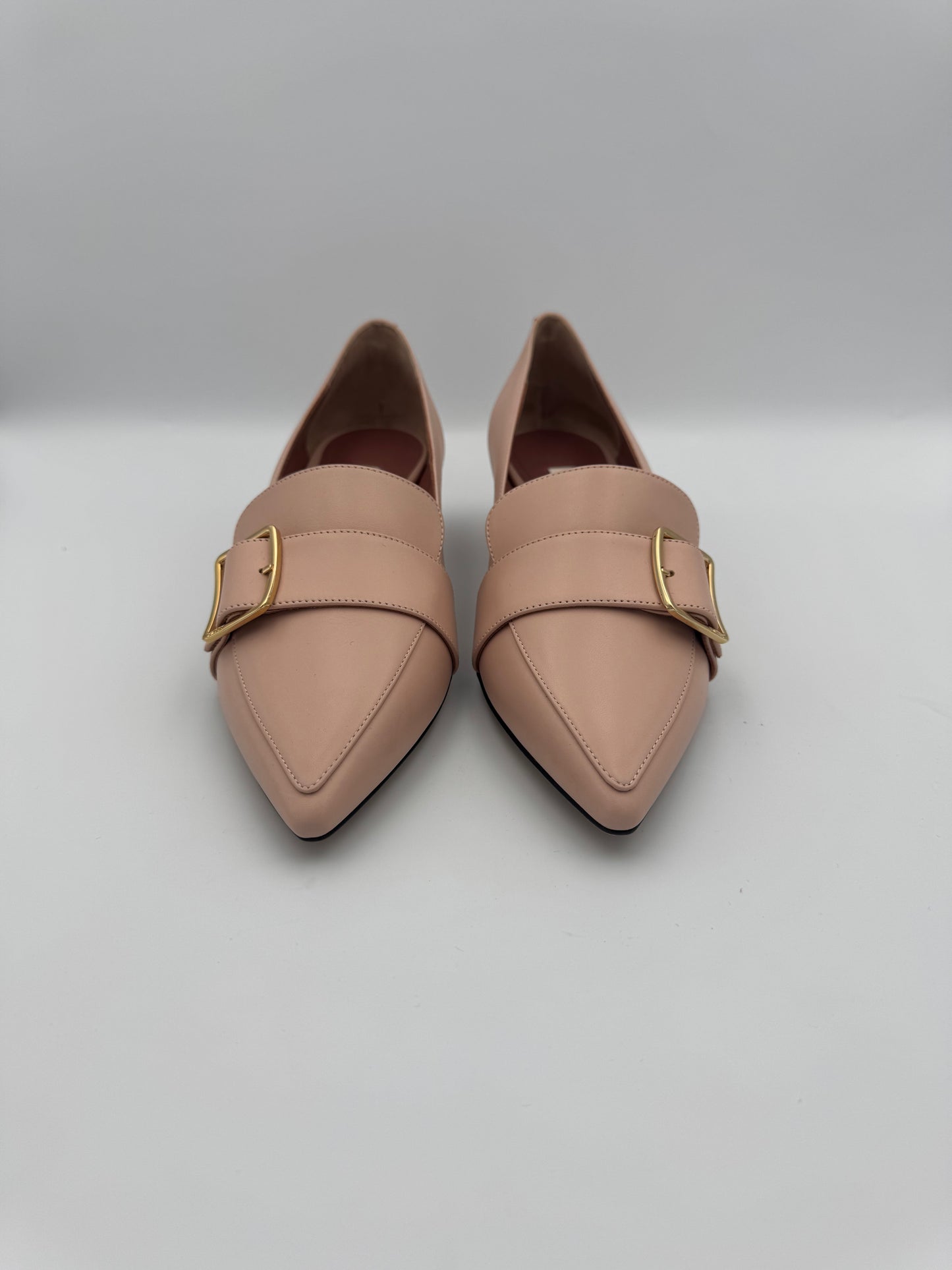 Bally Pink/Nude Loafer NEW Size 37