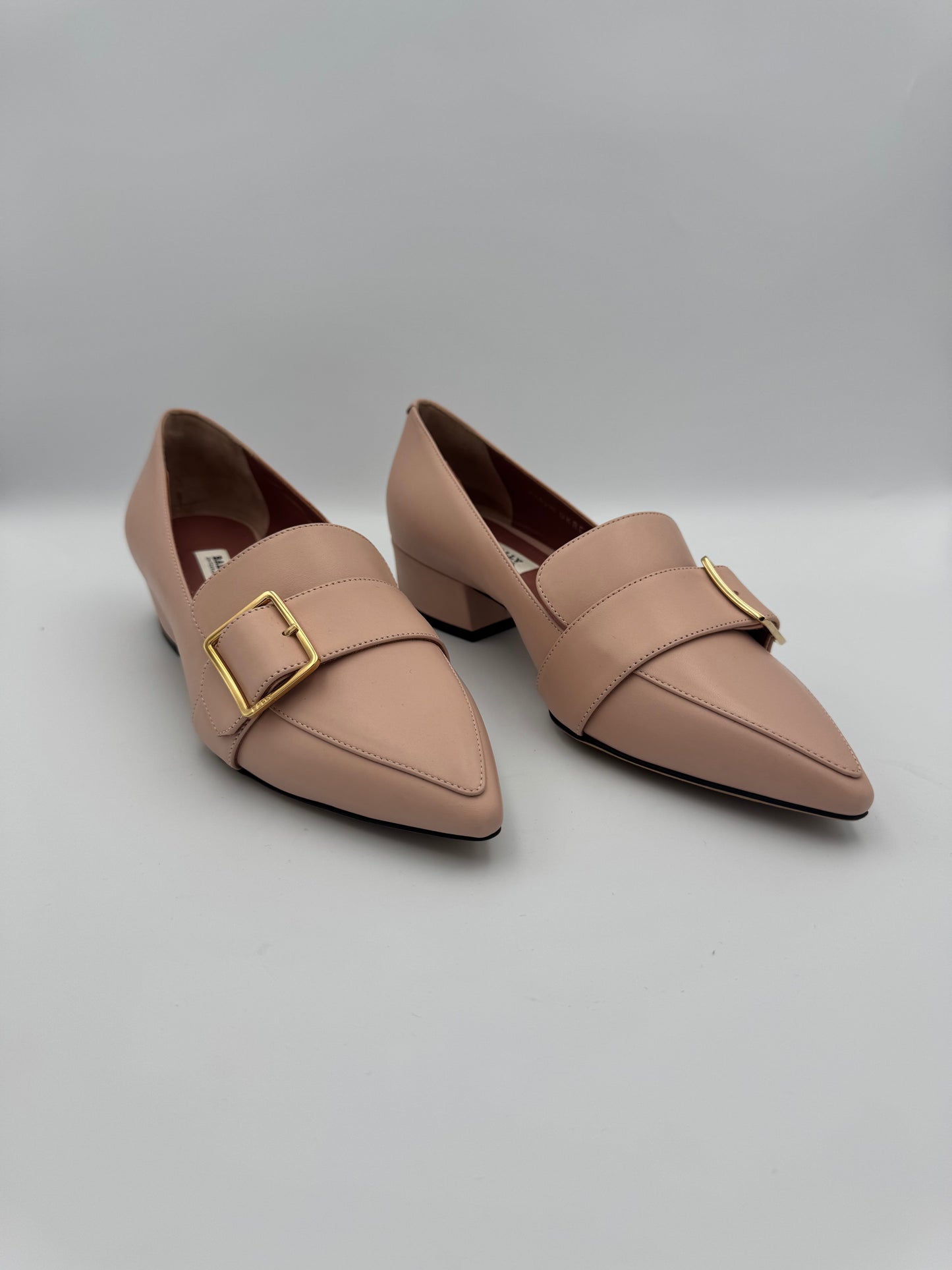 Bally Pink/Nude Loafer NEW Size 37