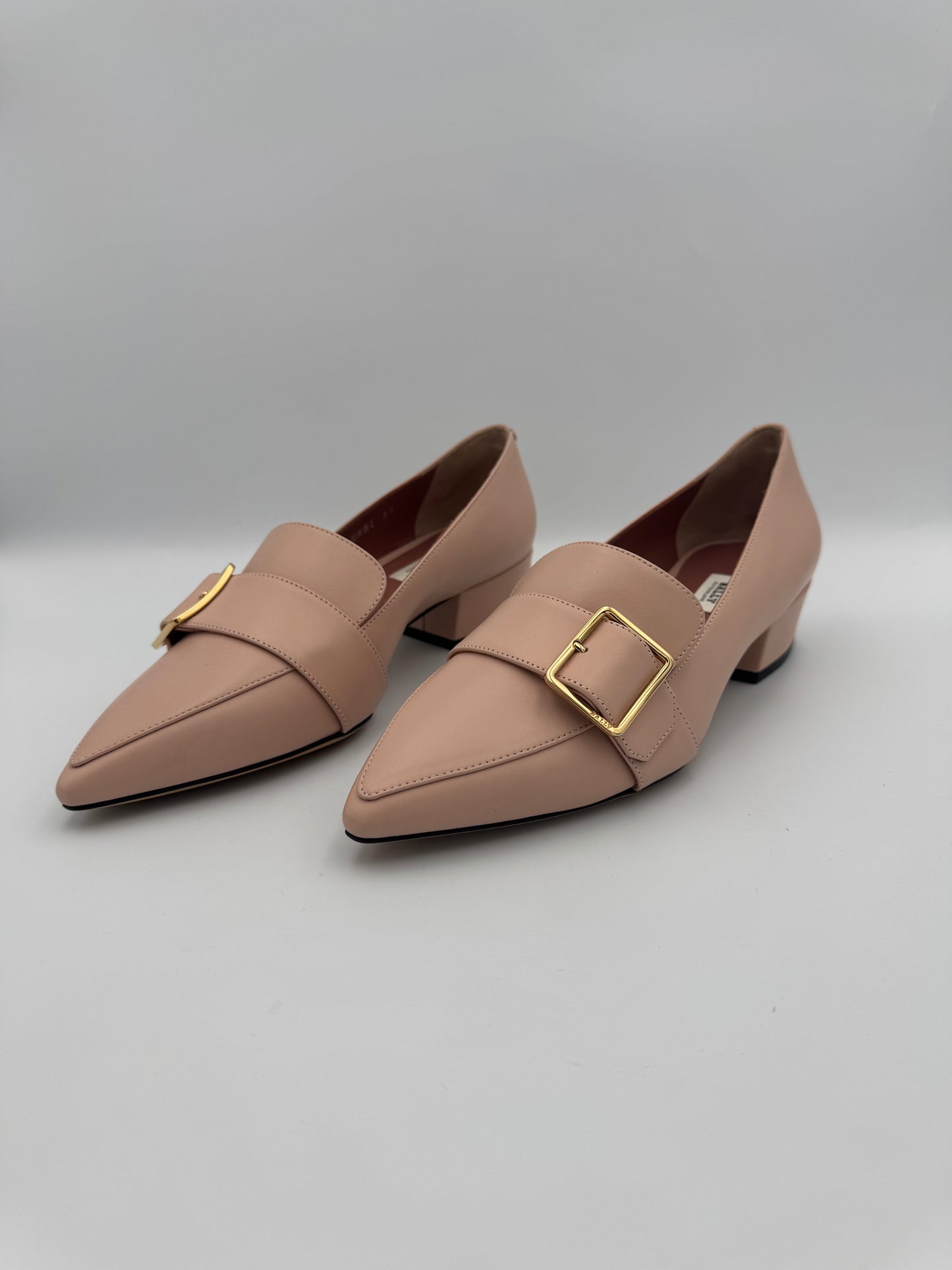 Bally Pink/Nude Loafer NEW Size 37