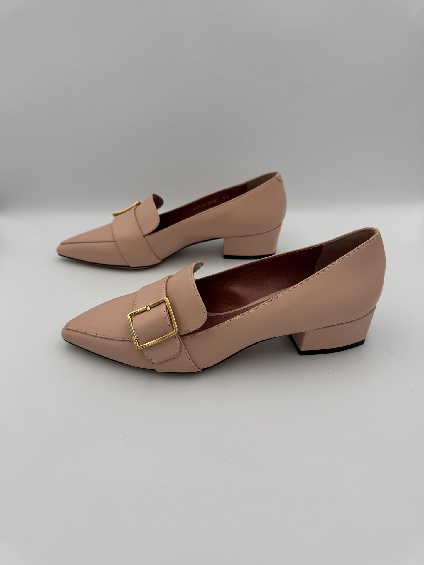Bally Pink/Nude Loafer NEW Size 37