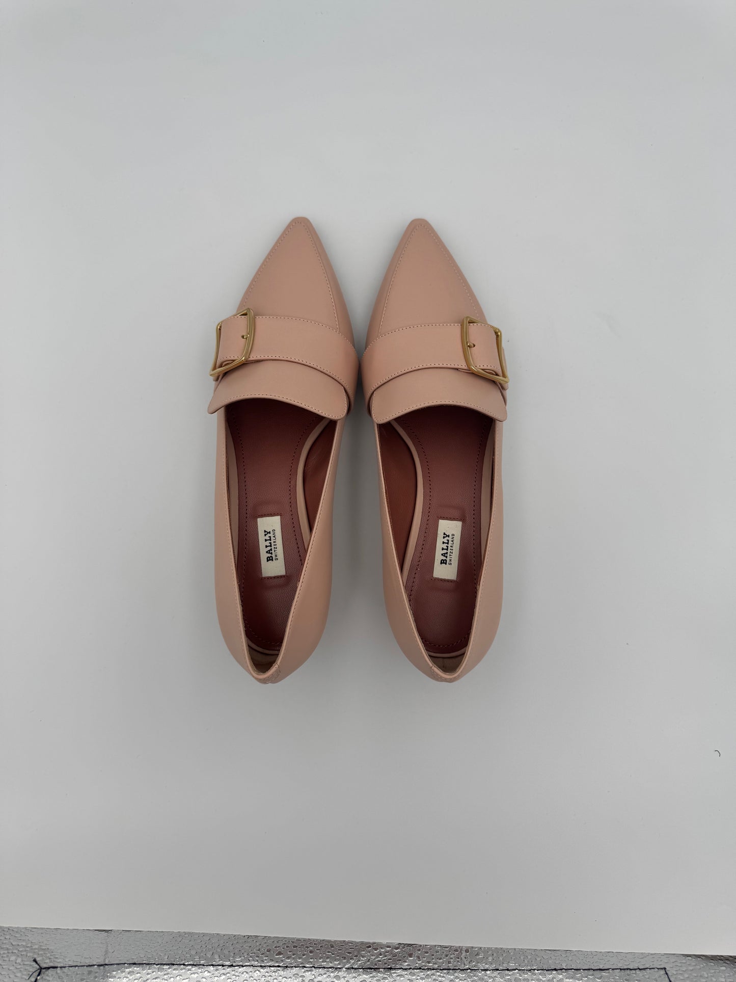 Bally Pink/Nude Loafer NEW Size 37