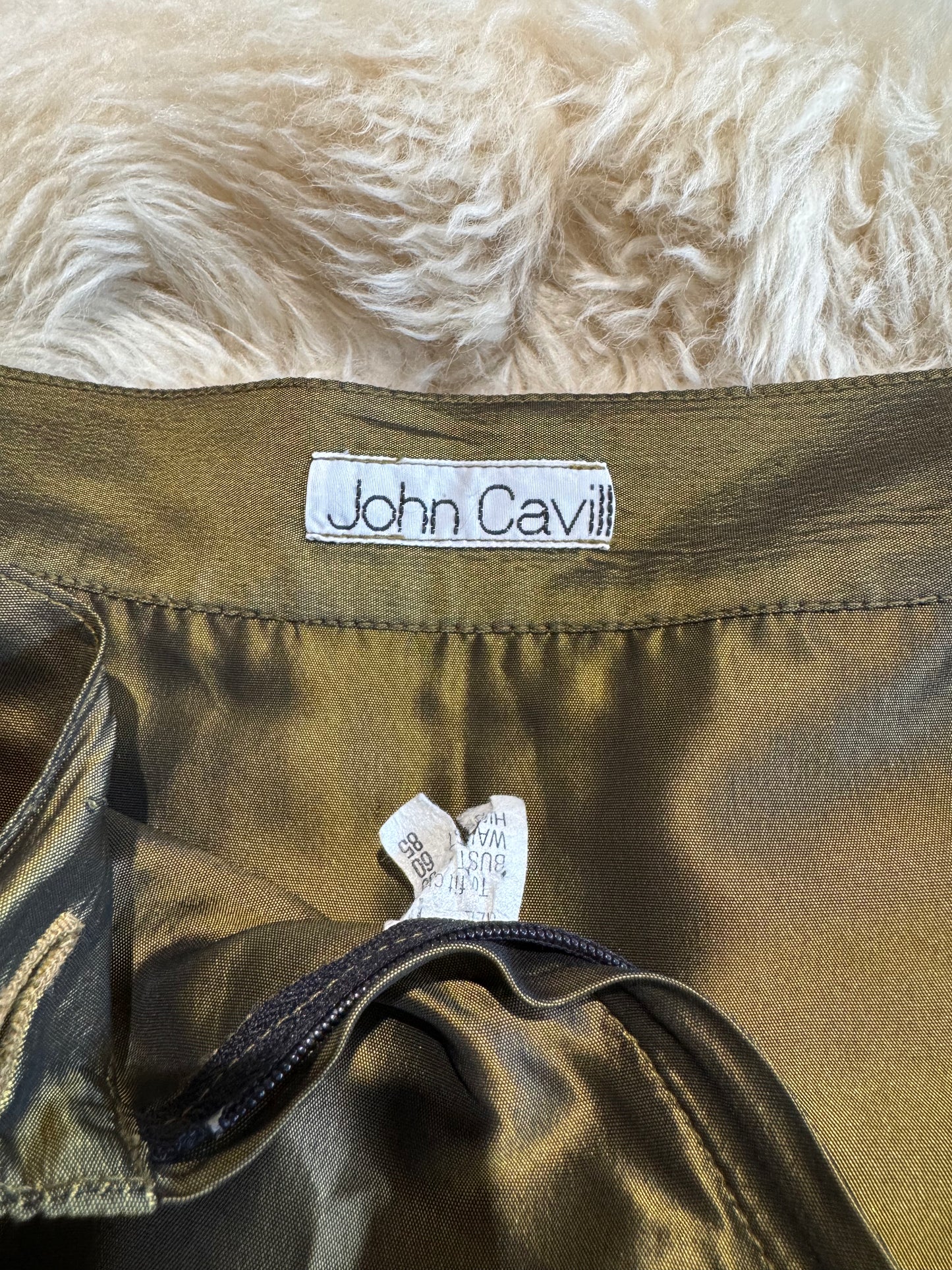 Vintage John Cavill green Bubble skirt - size XS