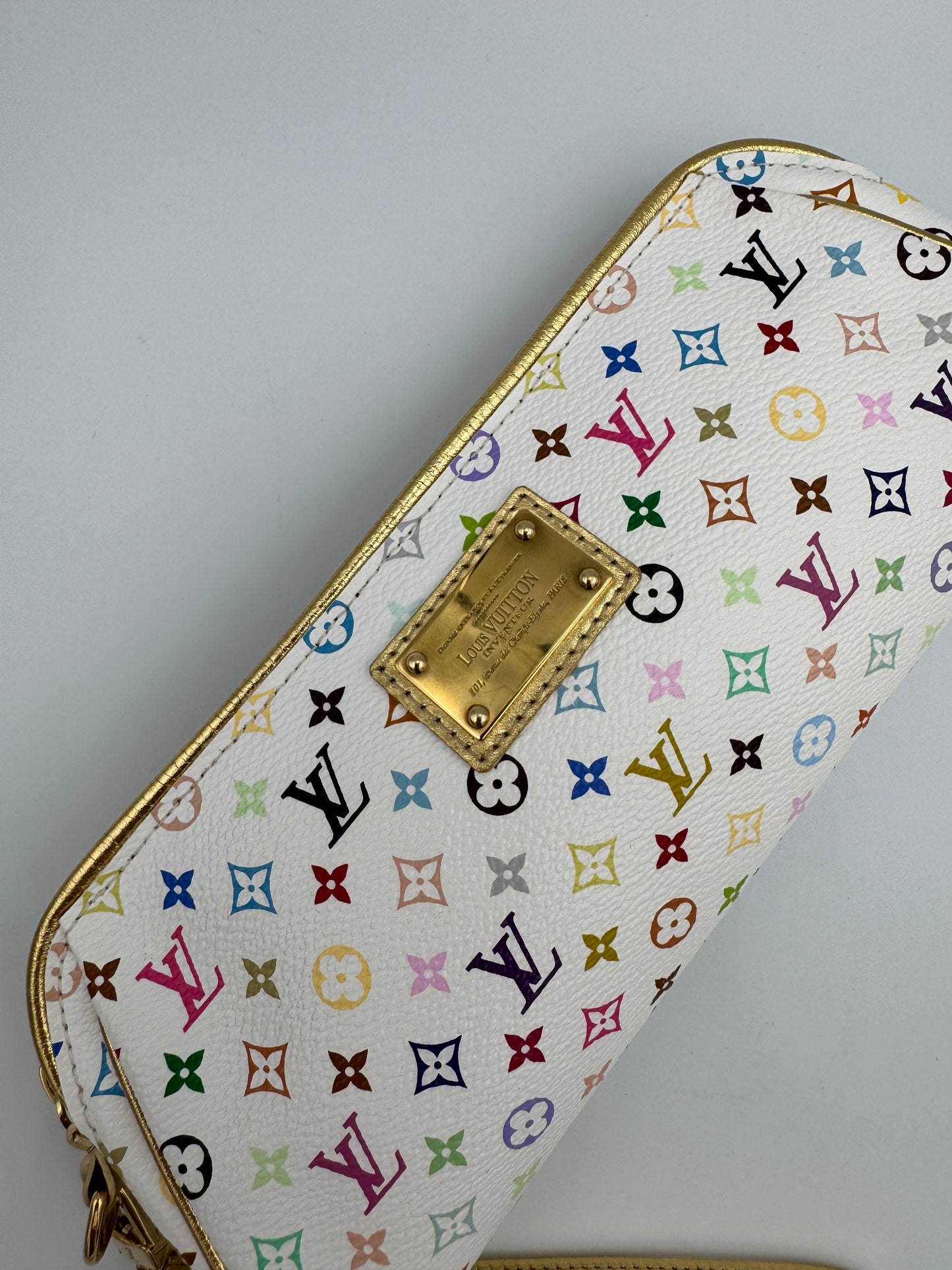 Louis Vuitton Monogram Multicolour Kate Pouch Clutch Bag