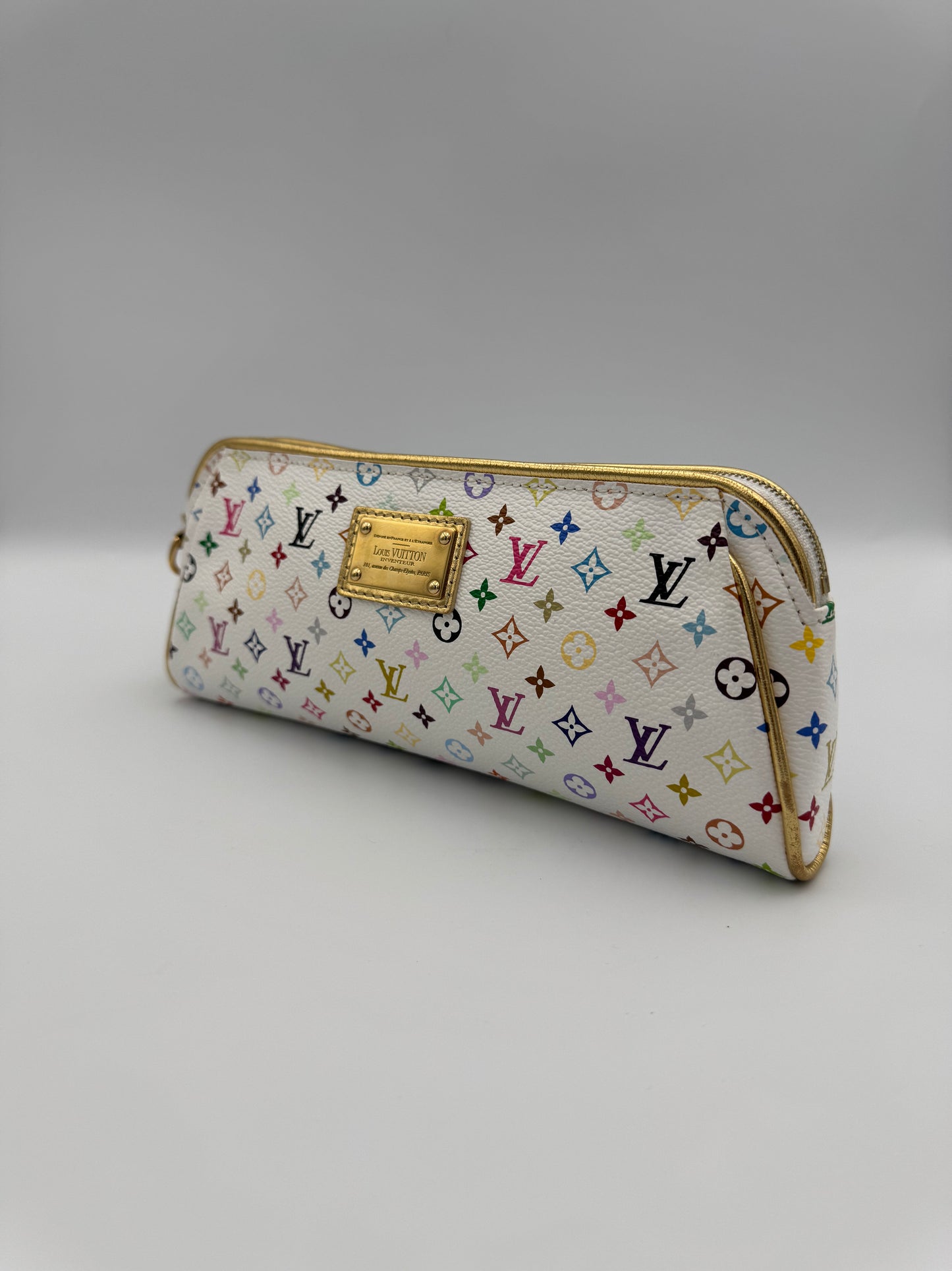 Louis Vuitton Monogram Multicolour Kate Pouch Clutch Bag