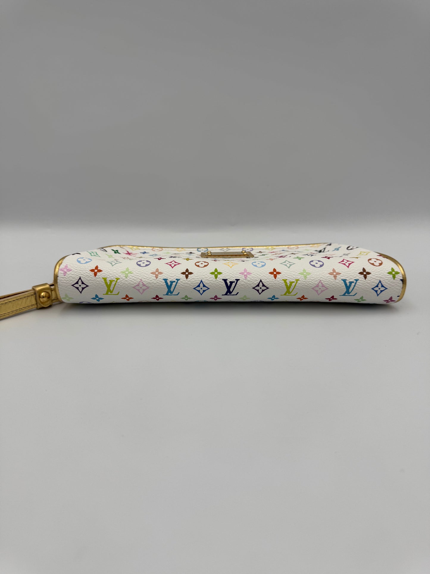 Louis Vuitton Monogram Multicolour Kate Pouch Clutch Bag